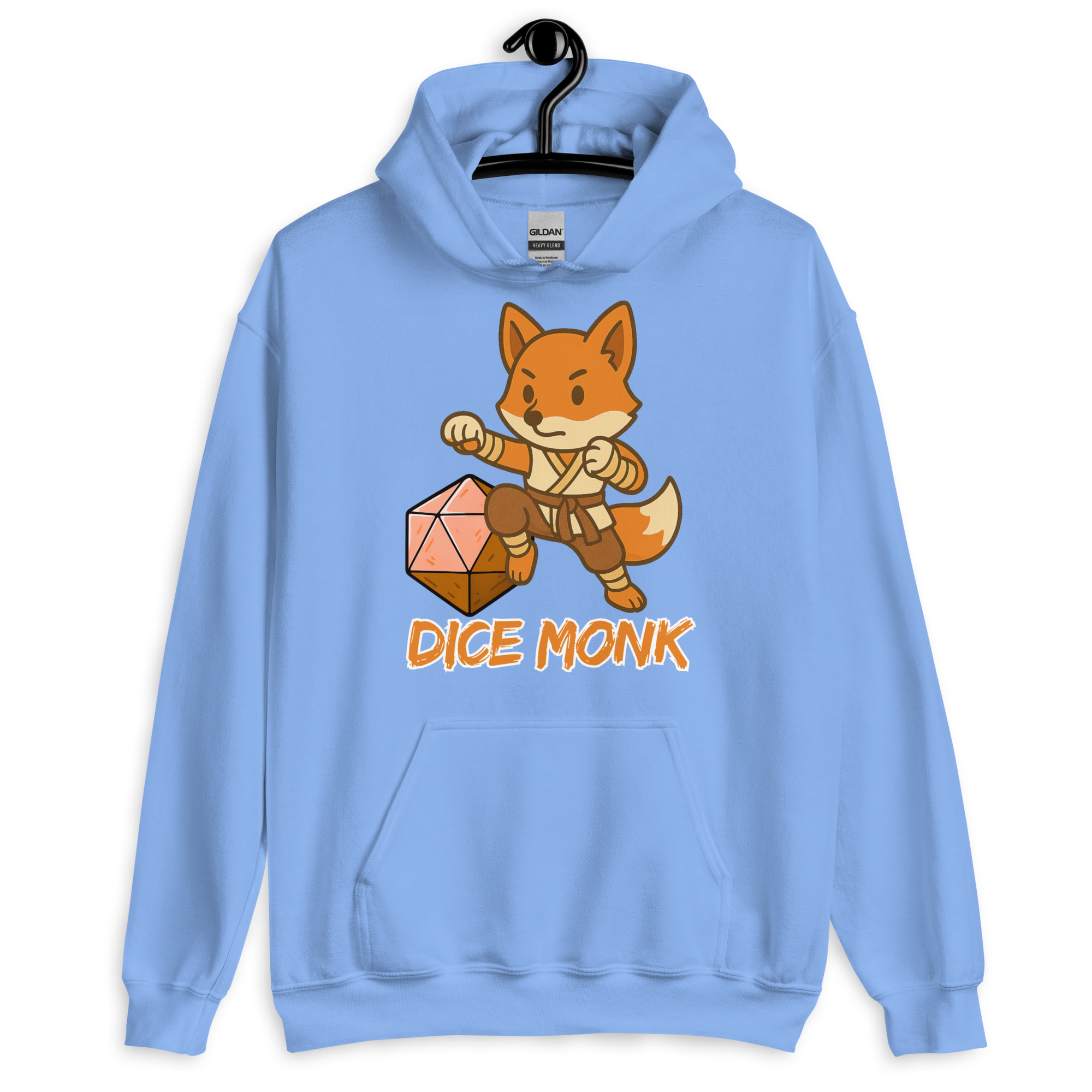 Dice Monk - DTF-Unisex-Kapuzenpullover – Bild 20