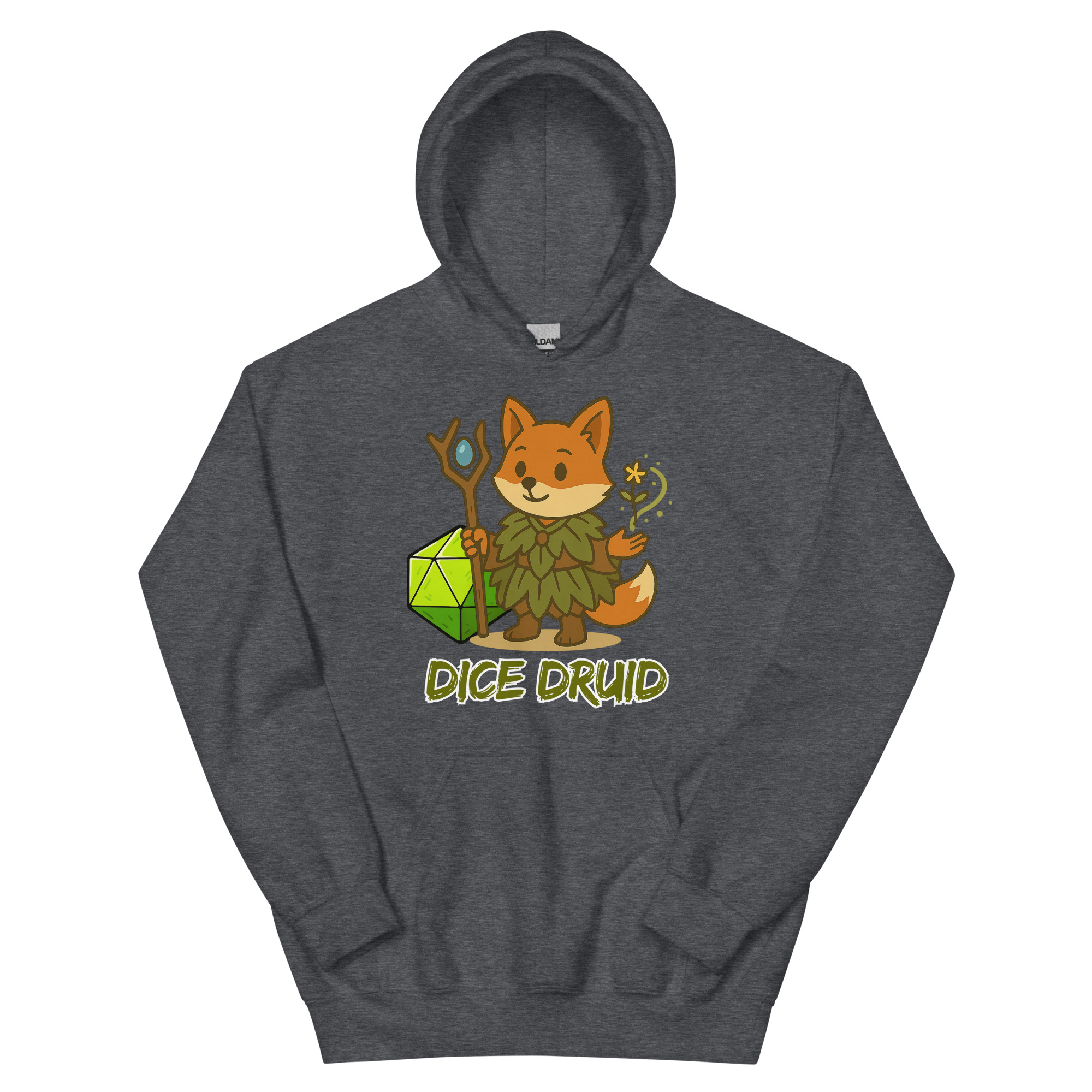 Dice Druid - DTF-Unisex-Kapuzenpullover – Bild 9