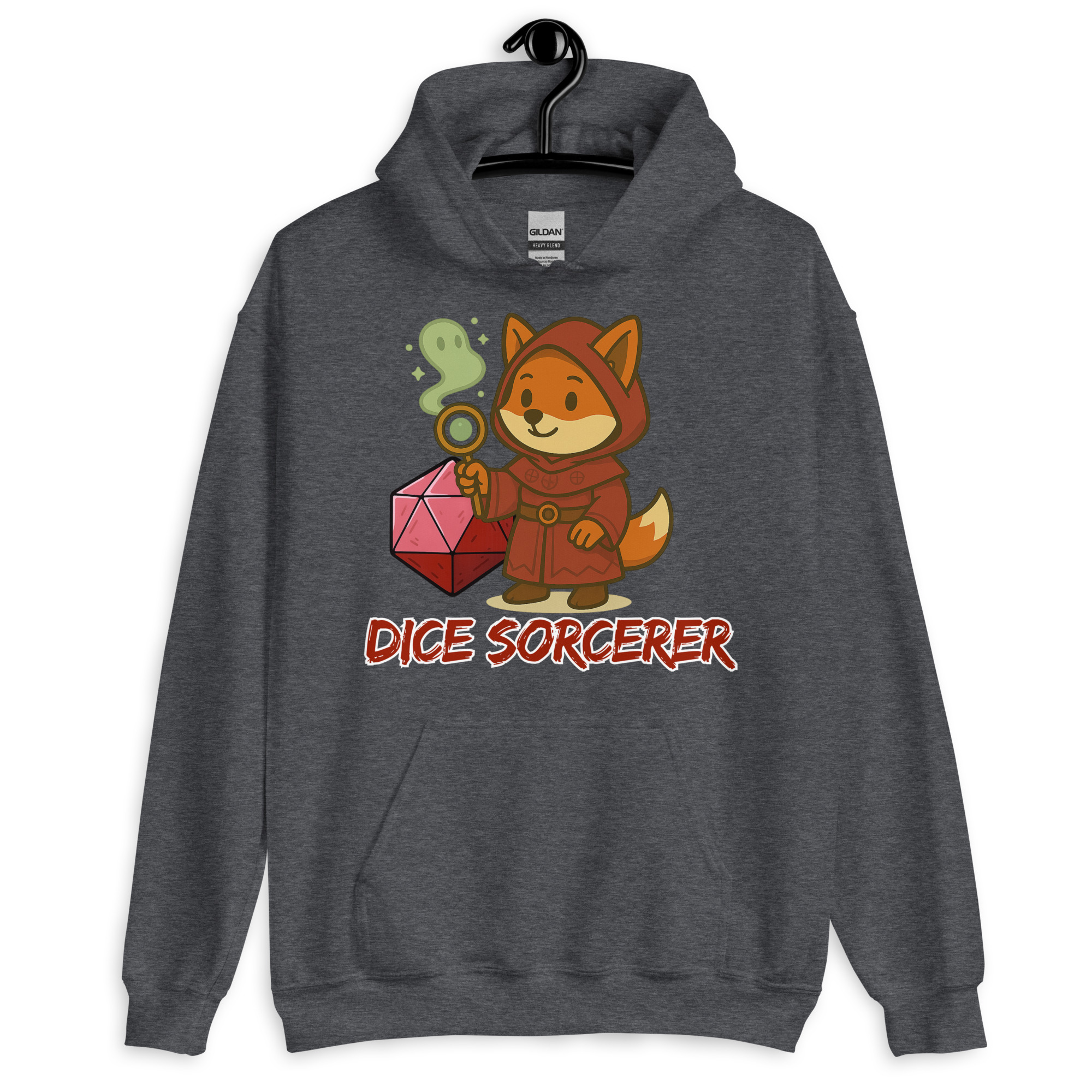 Dice Sorcerer - DTF-Unisex-Kapuzenpullover – Bild 9