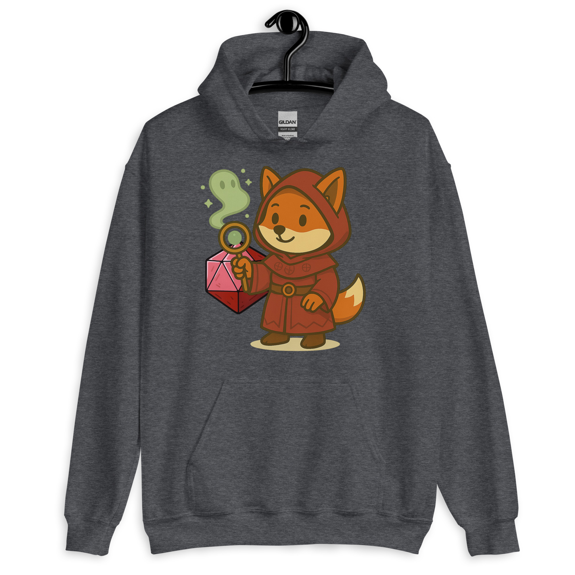 Dicefox Sorcerer - DTF-Unisex-Kapuzenpullover – Bild 9