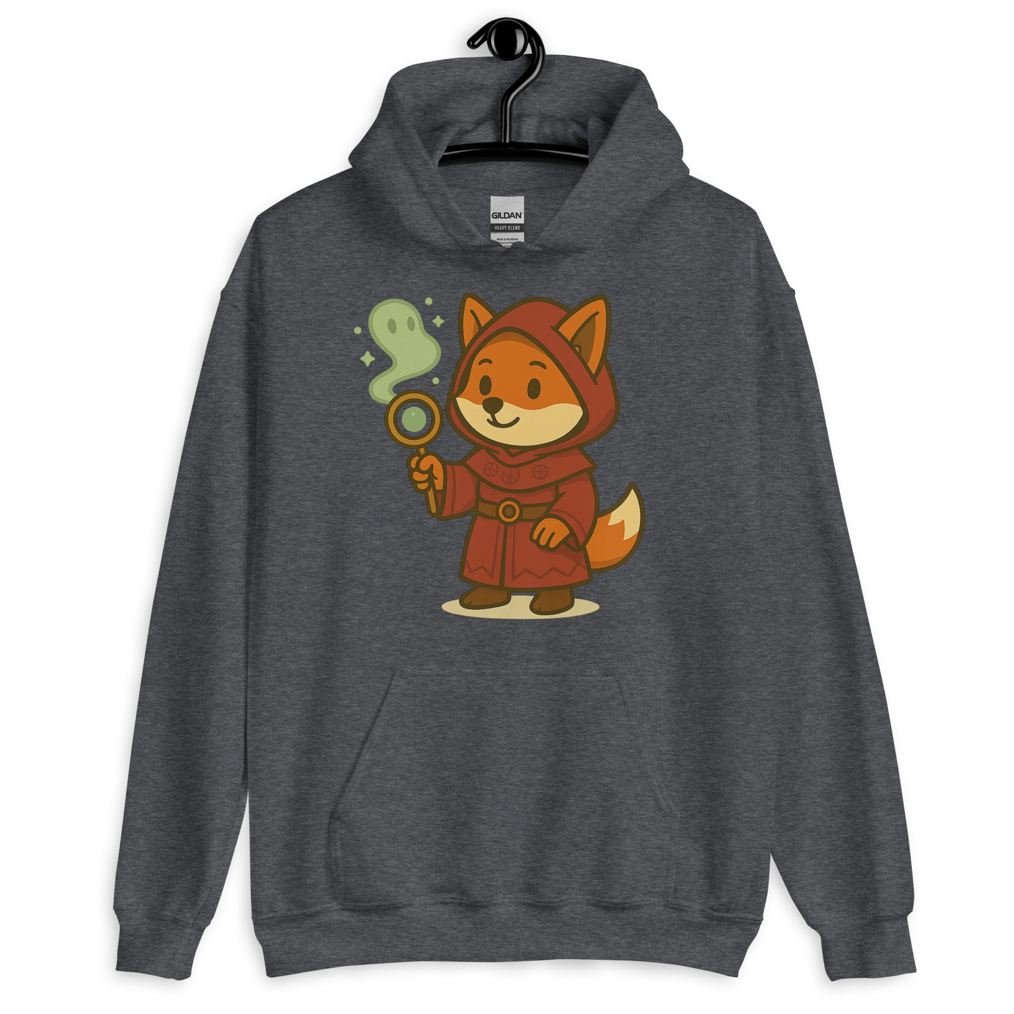 Fox Sorcerer - DTF-Unisex-Kapuzenpullover – Bild 9