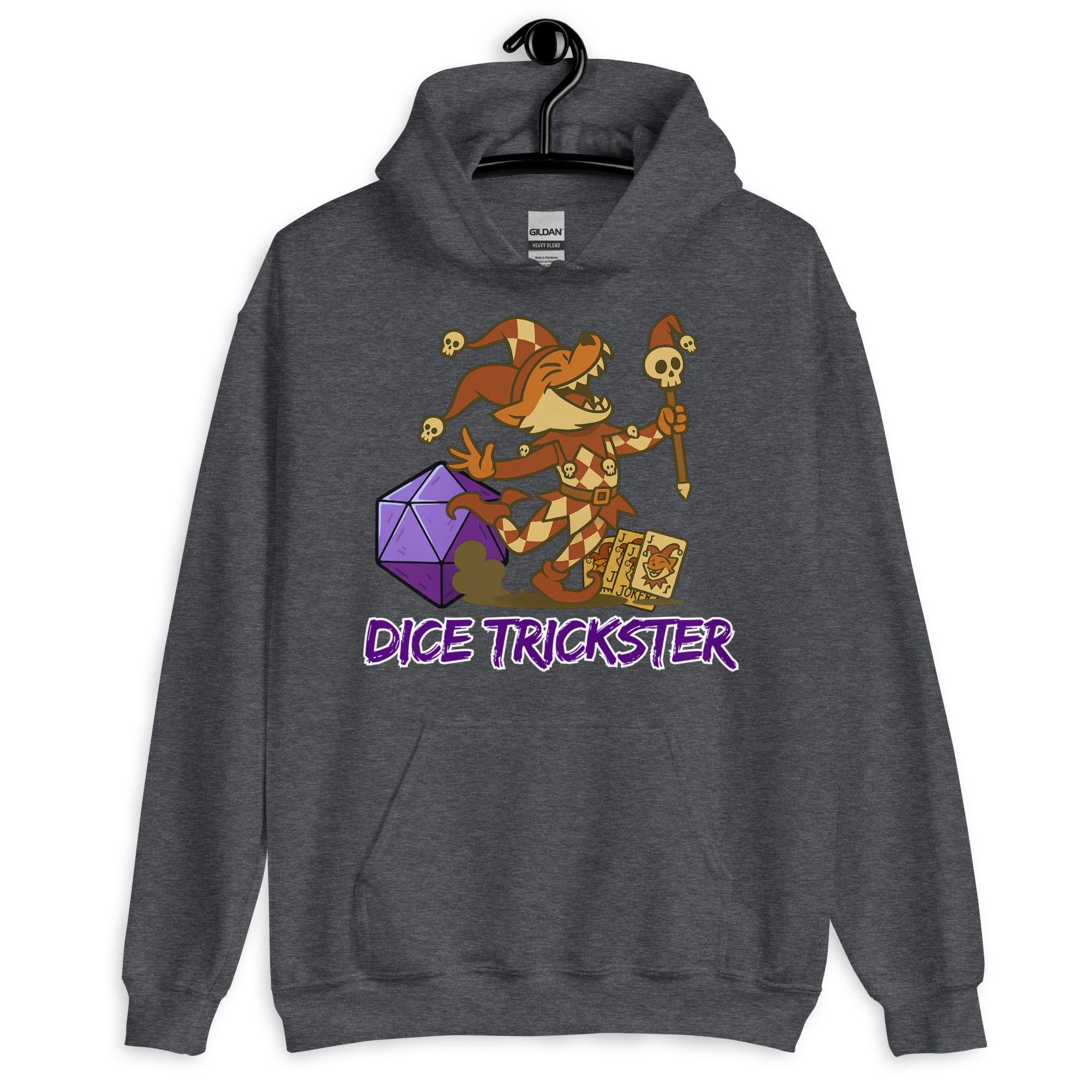 Dice Trickser - DTF-Unisex-Kapuzenpullover – Bild 10