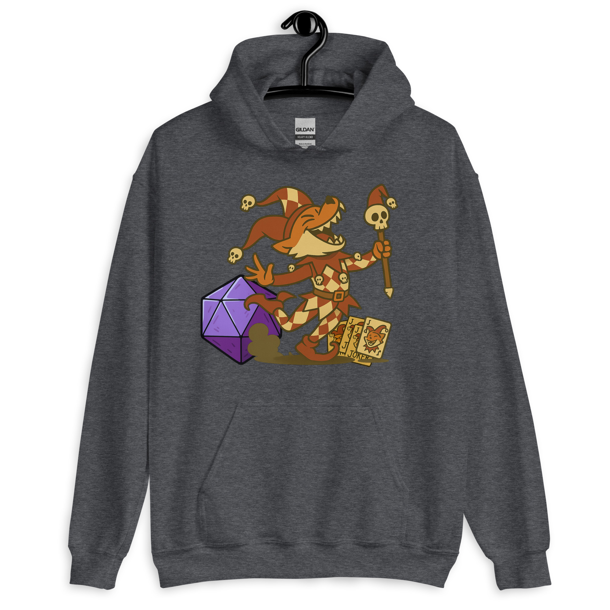 Dicefox Trickser - DTF-Unisex-Kapuzenpullover – Bild 10