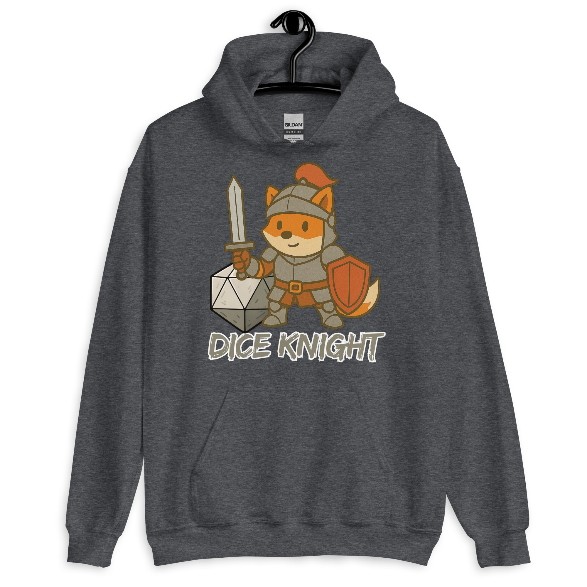 Dice Knight - DTF-Unisex-Kapuzenpullover – Bild 10