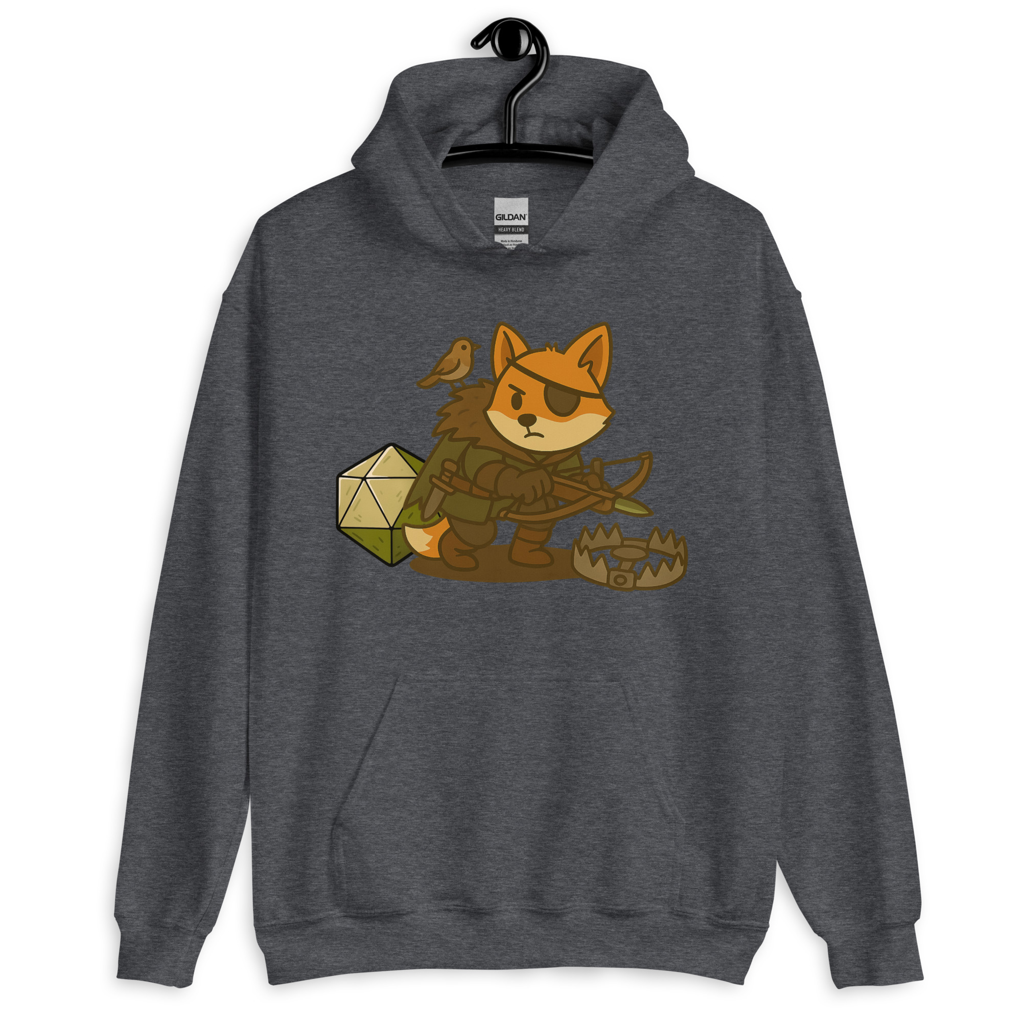Dicefox Hunter - DTF-Unisex-Kapuzenpullover – Bild 10