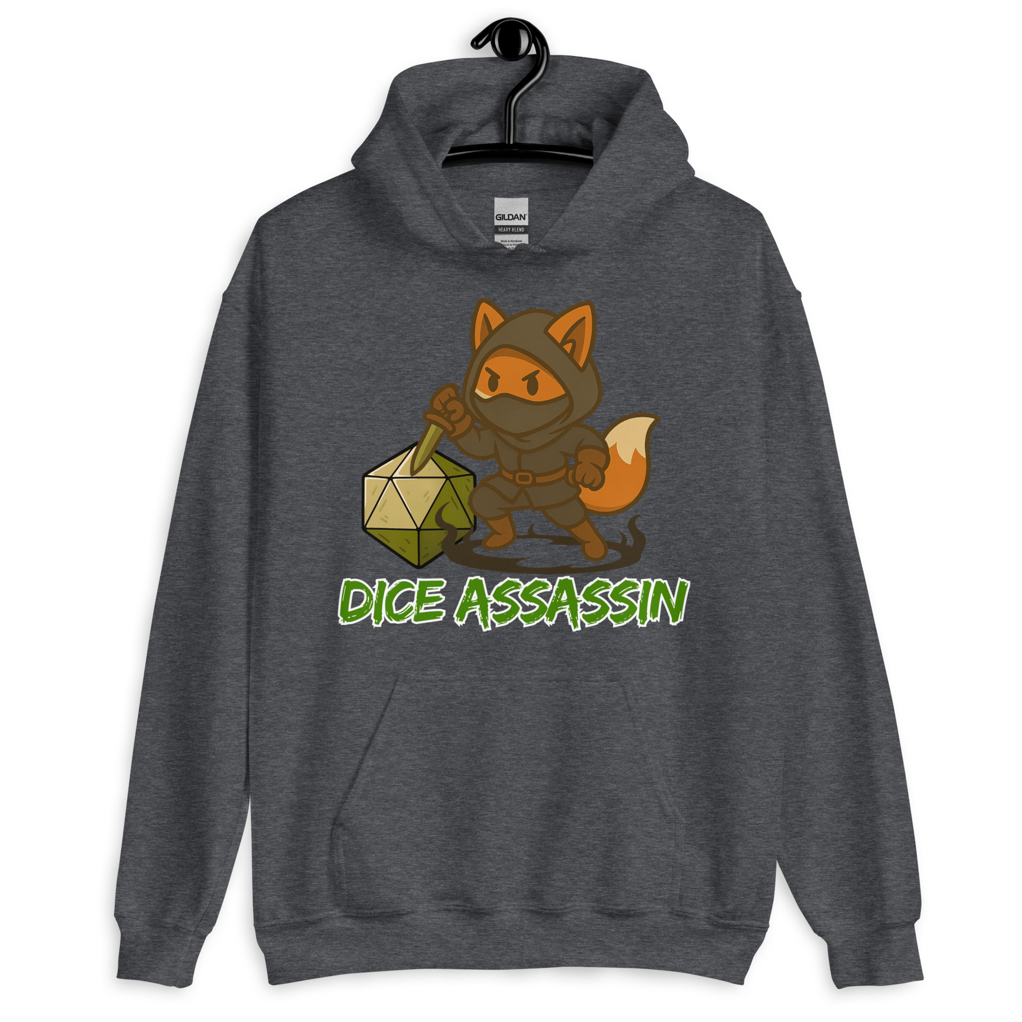 Dice Assassin - DTF-Unisex-Kapuzenpullover – Bild 10
