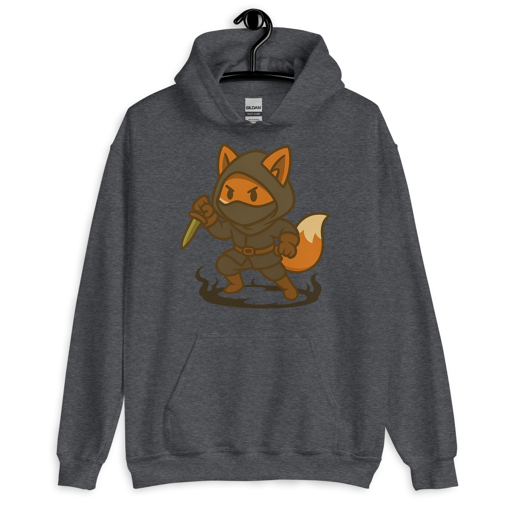 Fox Assassin - DTF-Unisex-Kapuzenpullover – Bild 10