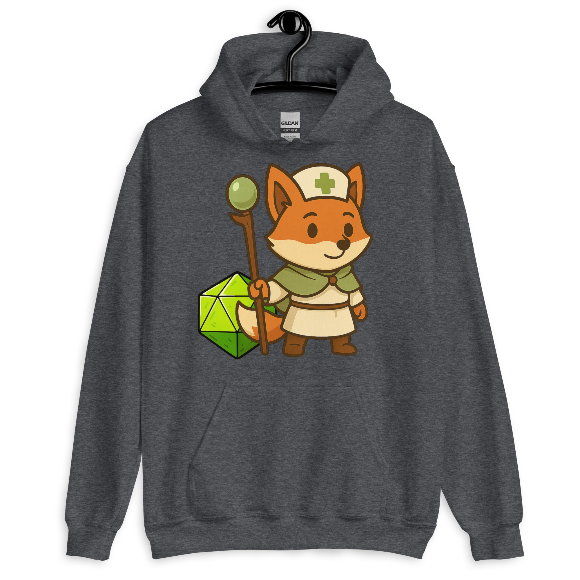 Dicefox Cleric - DTF-Unisex-Kapuzenpullover – Bild 10