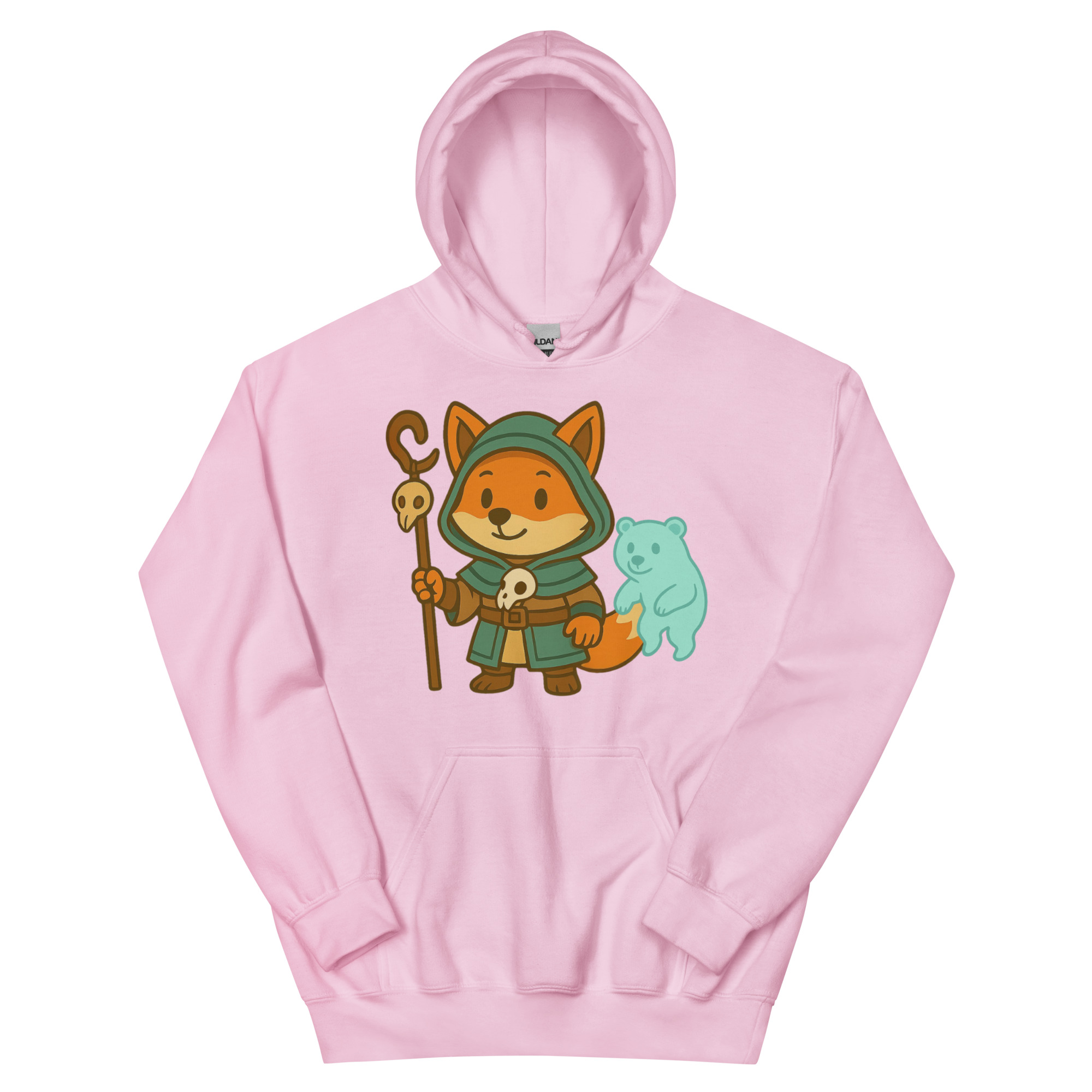 Fox Shaman - DTF-Unisex-Kapuzenpullover – Bild 21