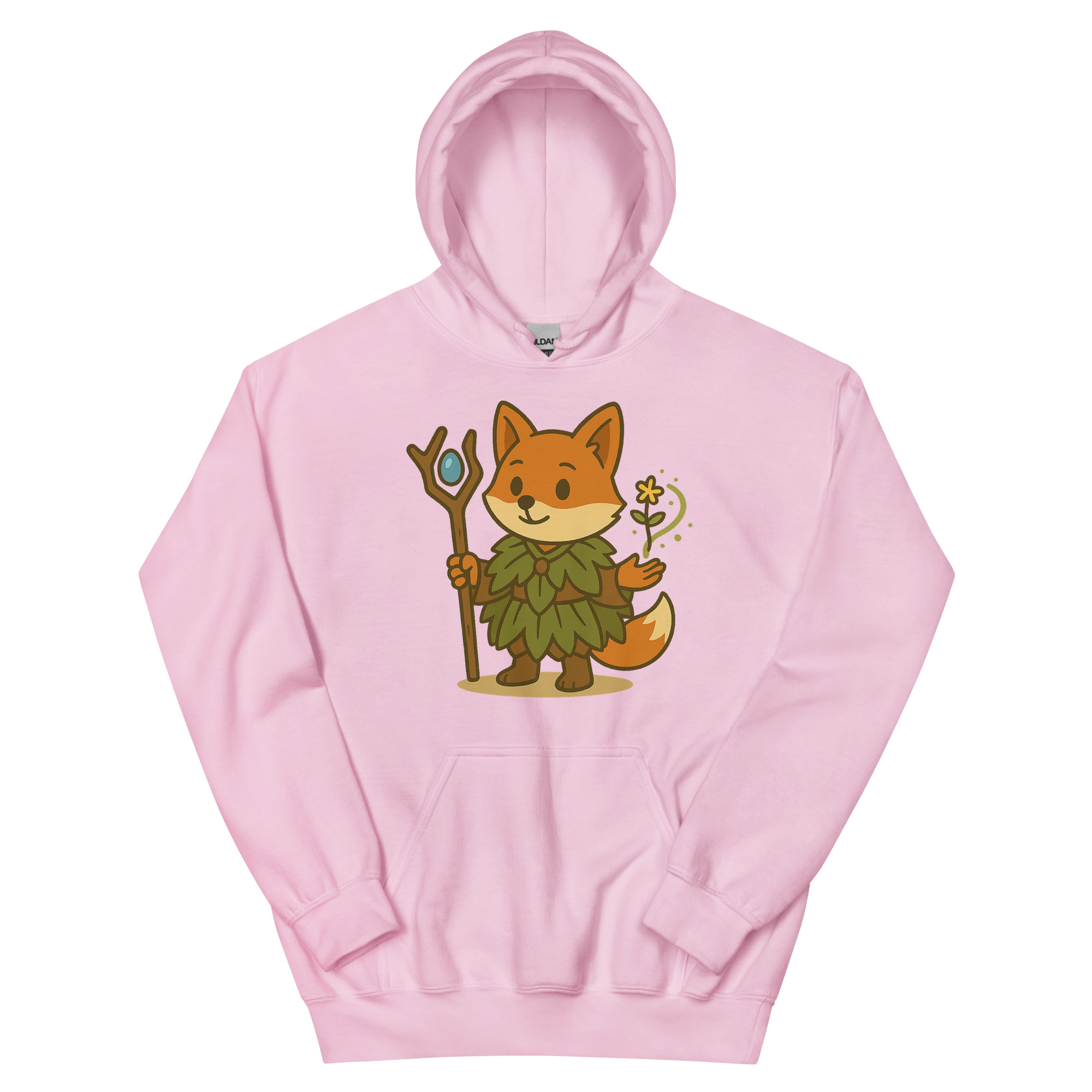 Fox Druid - DTF-Crop-Hoodie – Bild 21