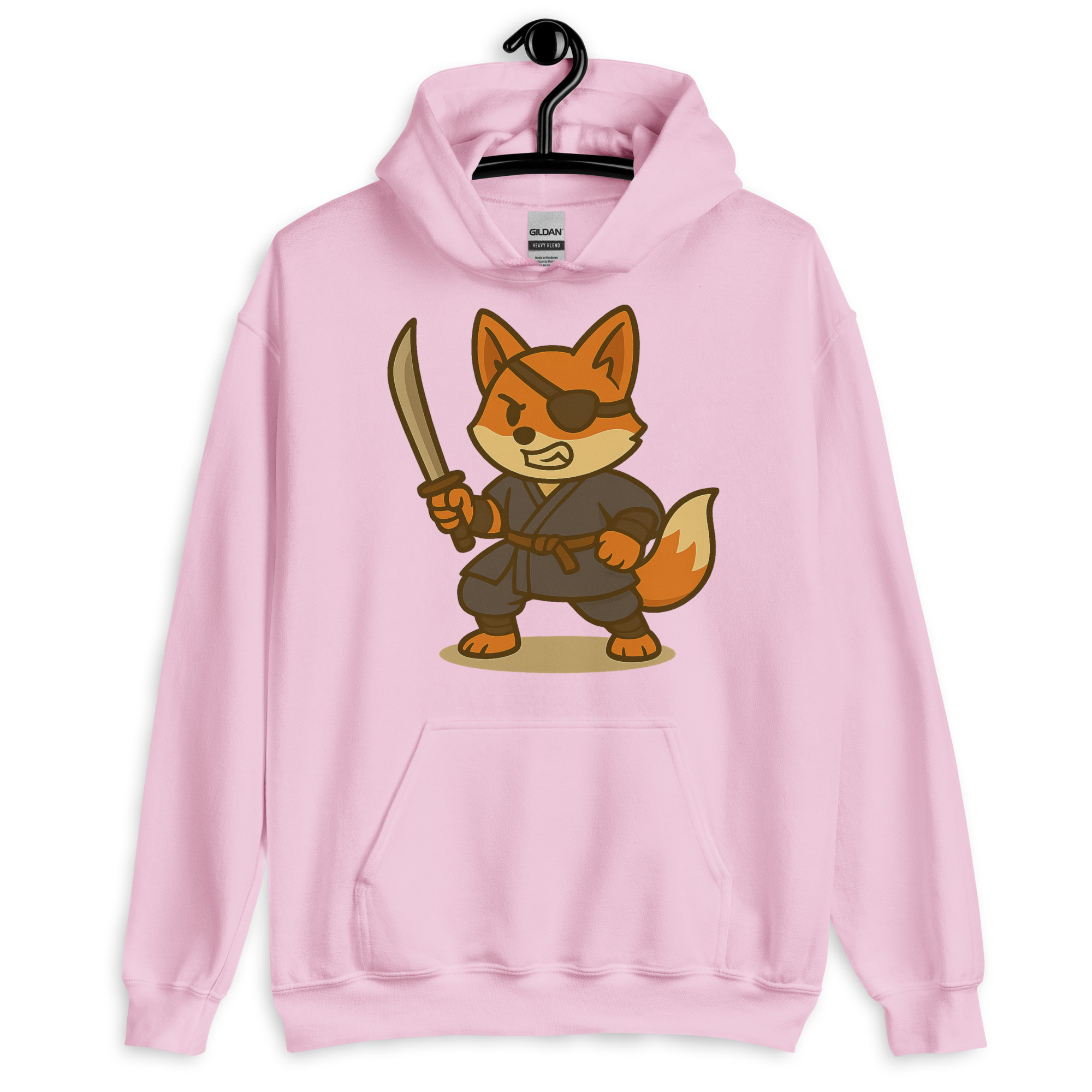 Fox Ronin - DTF-Unisex-Kapuzenpullover – Bild 21