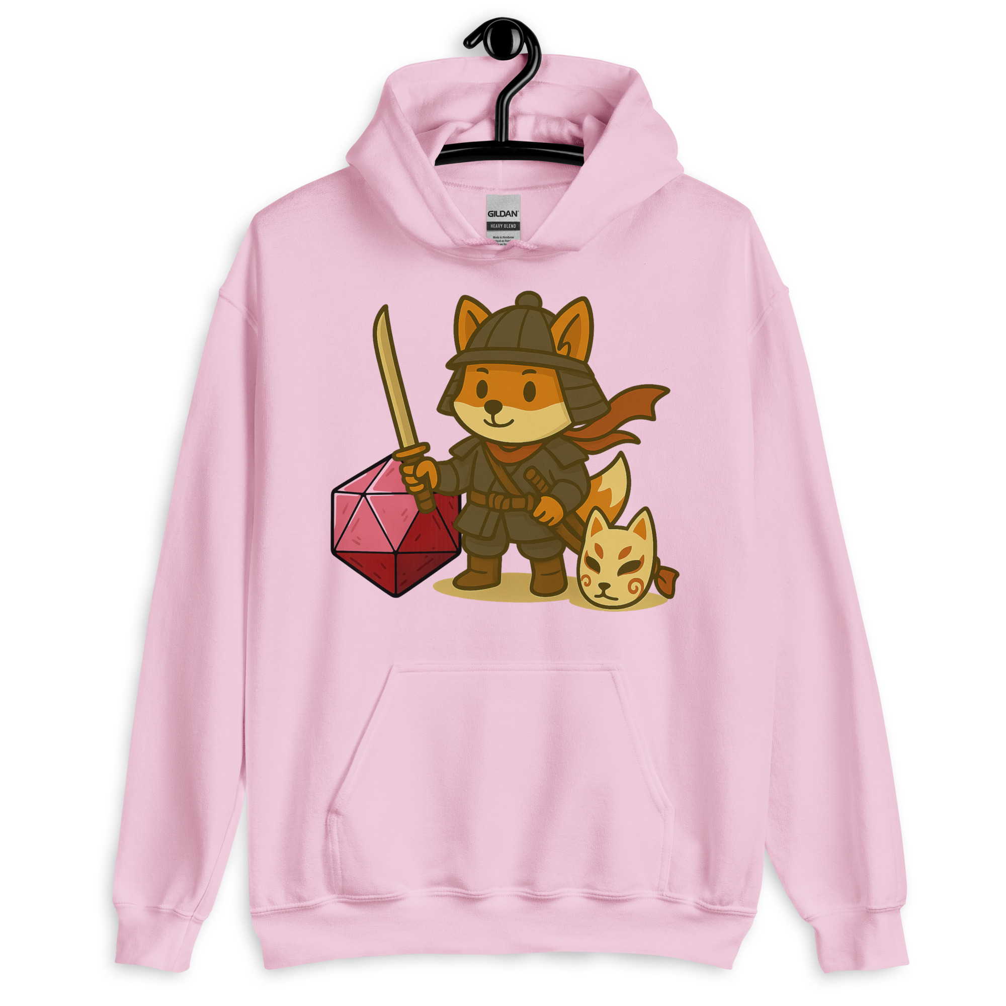 Dicefox Samurai - DTF-Unisex-Kapuzenpullover – Bild 22