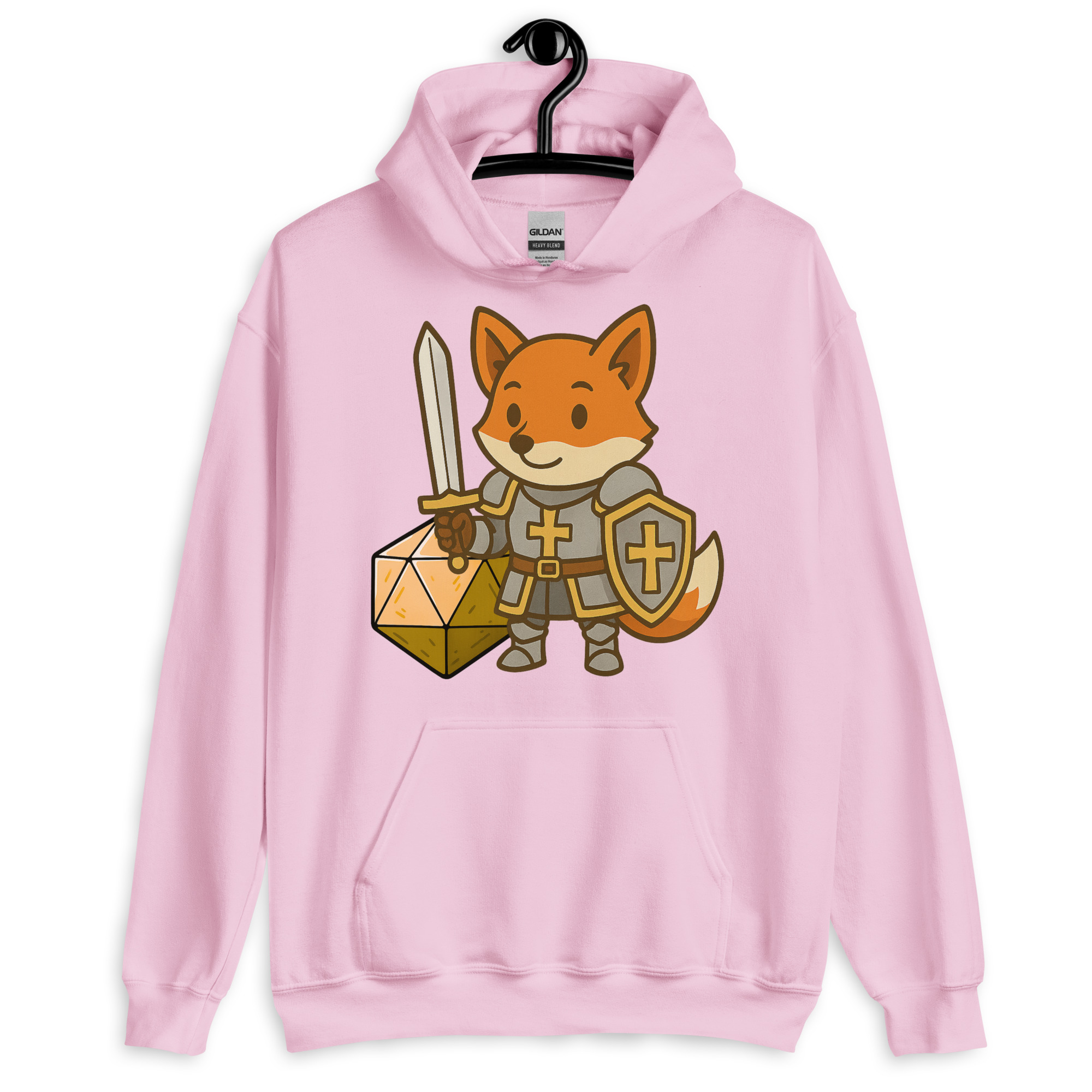 Dicefox Paladin - DTF-Unisex-Kapuzenpullover – Bild 22