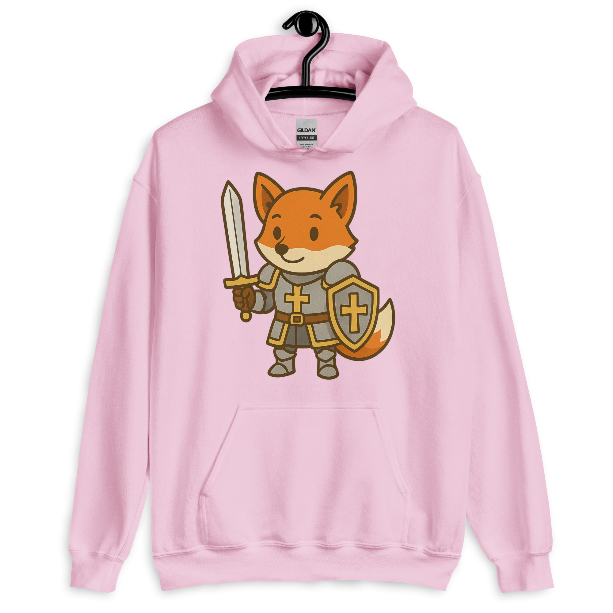 Fox Paladin - DTF-Unisex-Kapuzenpullover – Bild 22