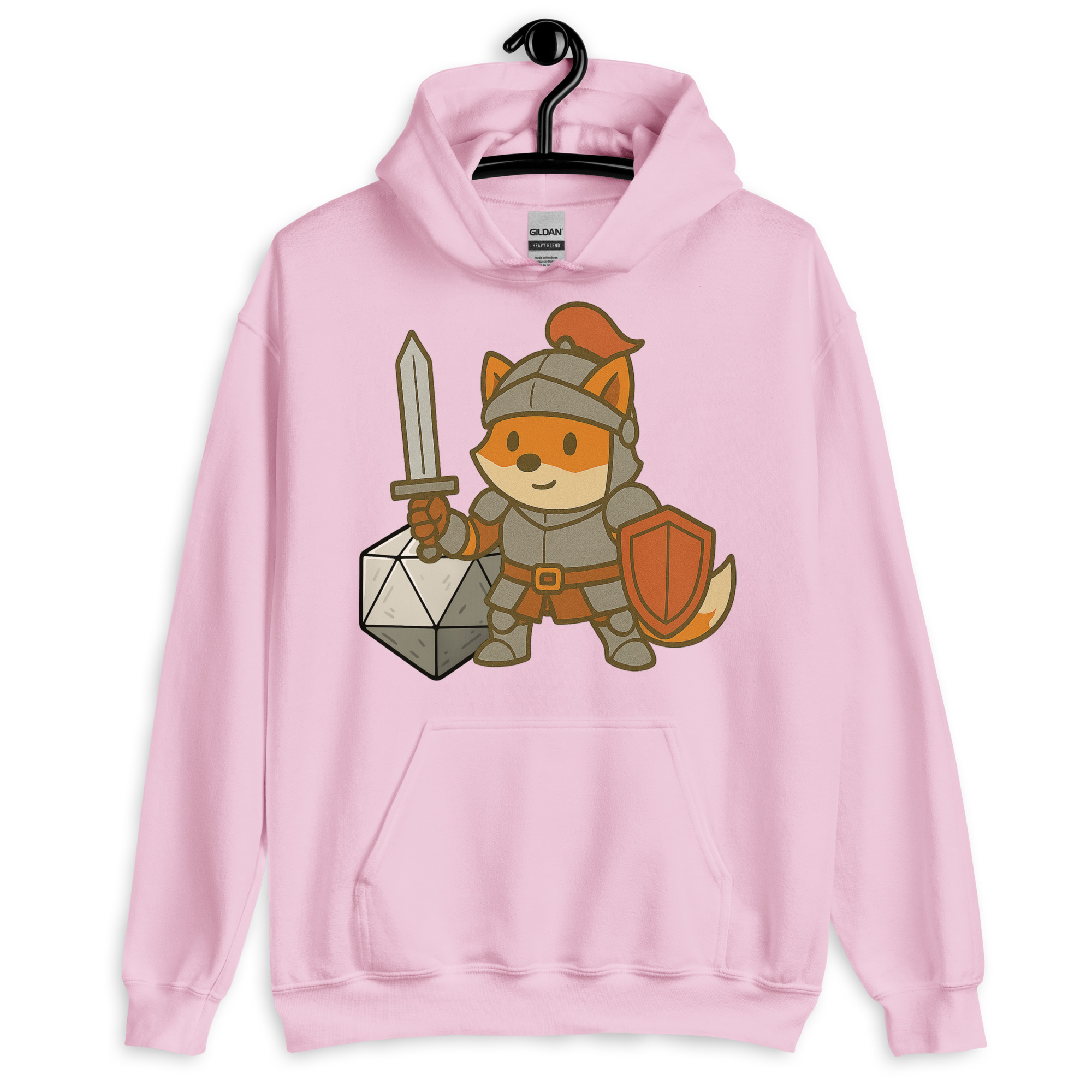 Dicefox Knight - DTF-Unisex-Kapuzenpullover – Bild 22