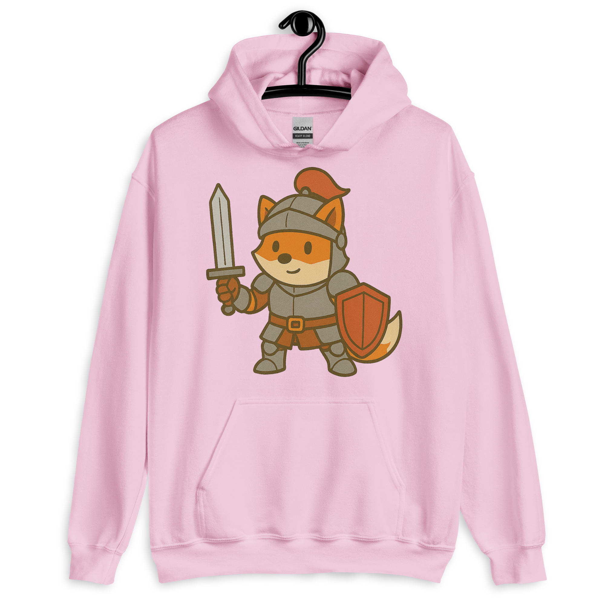 Fox Knight - DTF-Unisex-Kapuzenpullover – Bild 22