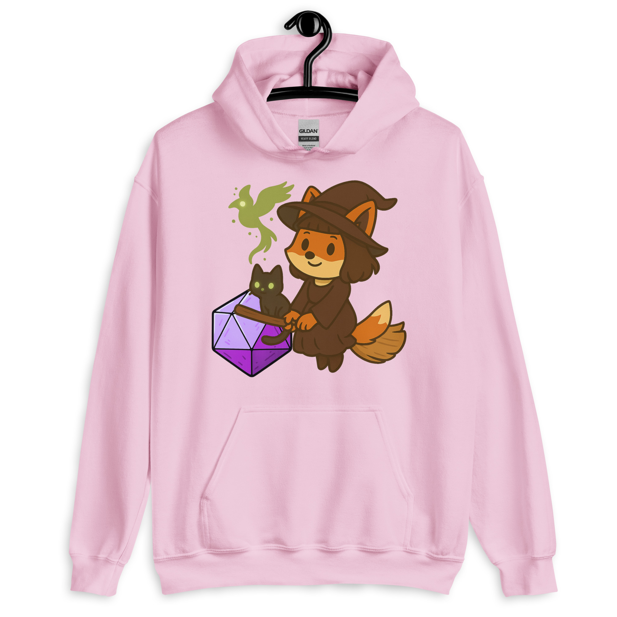 Dicefox Witch - DTF-Unisex-Kapuzenpullover – Bild 22