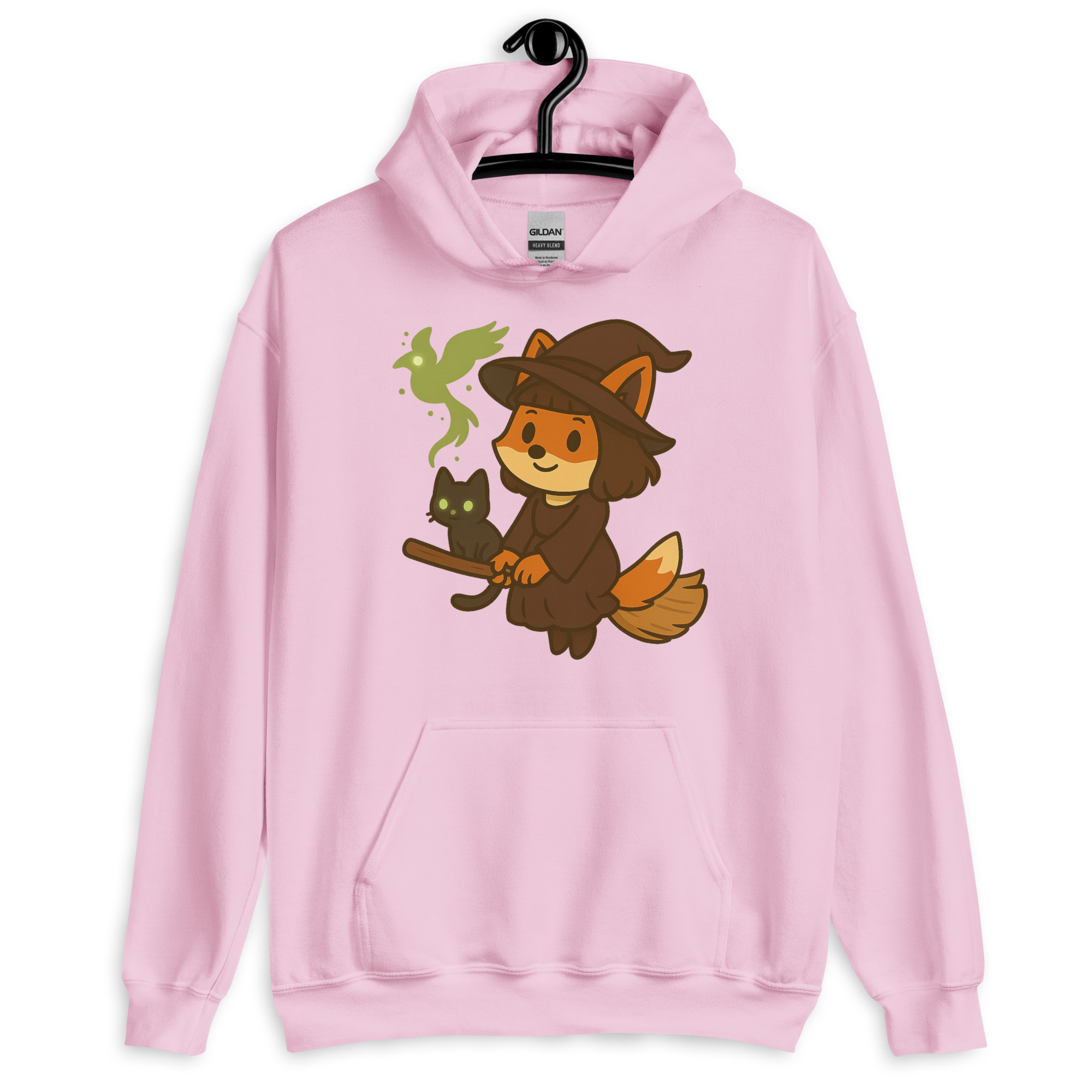 Fox Witch - DTF-Unisex-Kapuzenpullover – Bild 22