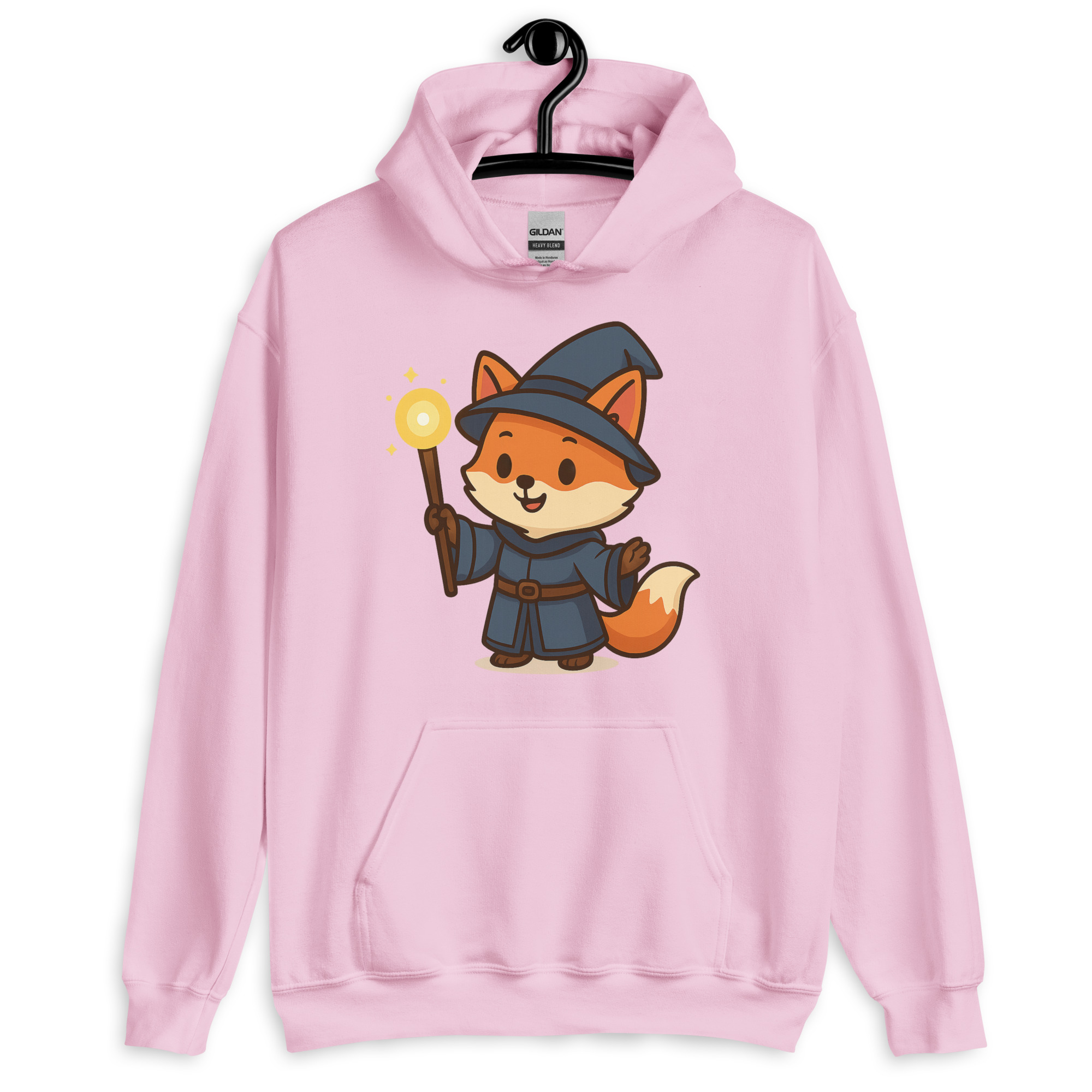 Fox Wizard - DTF-Unisex-Kapuzenpullover – Bild 22