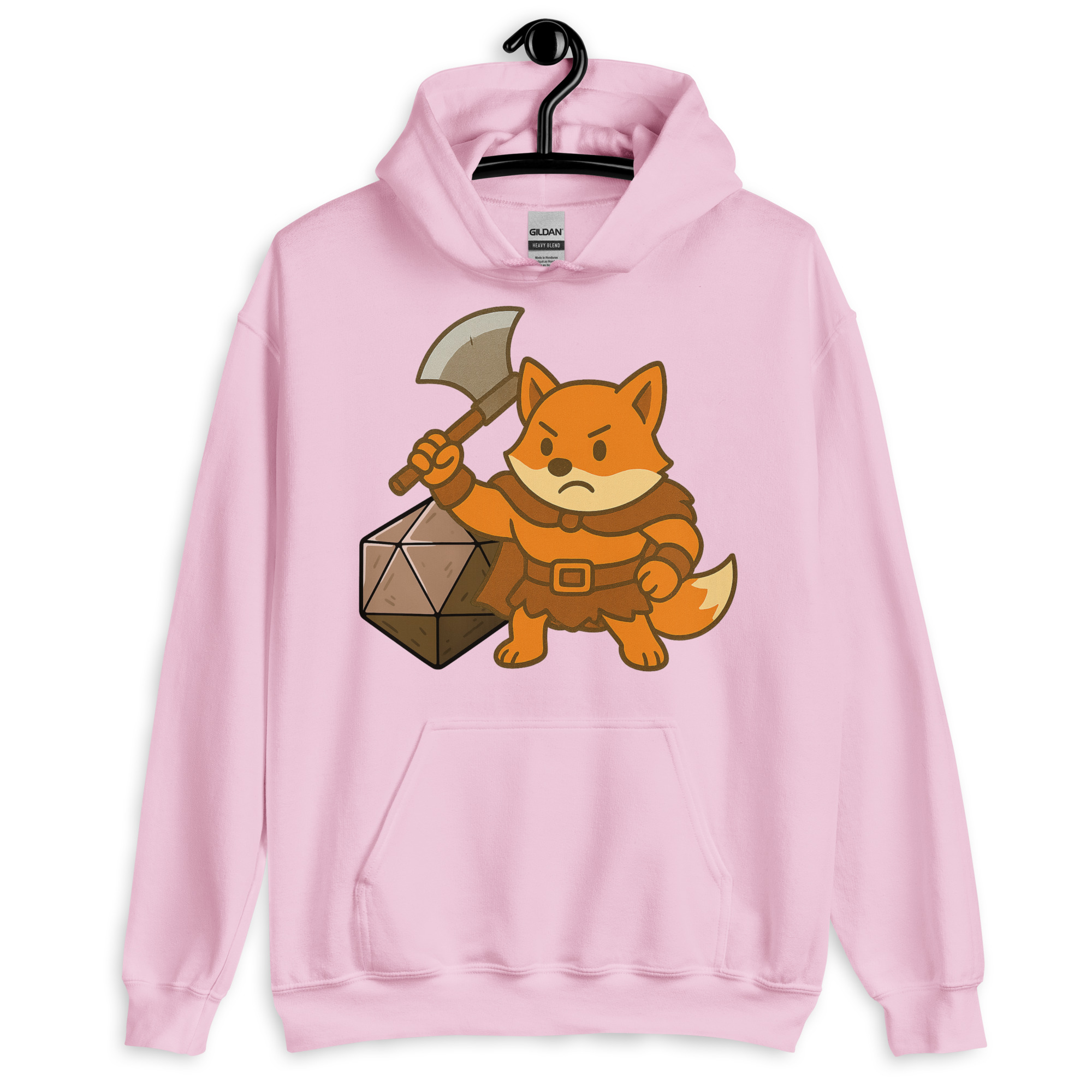 Dicefox Barbarian - DTF-Unisex-Kapuzenpullover – Bild 22