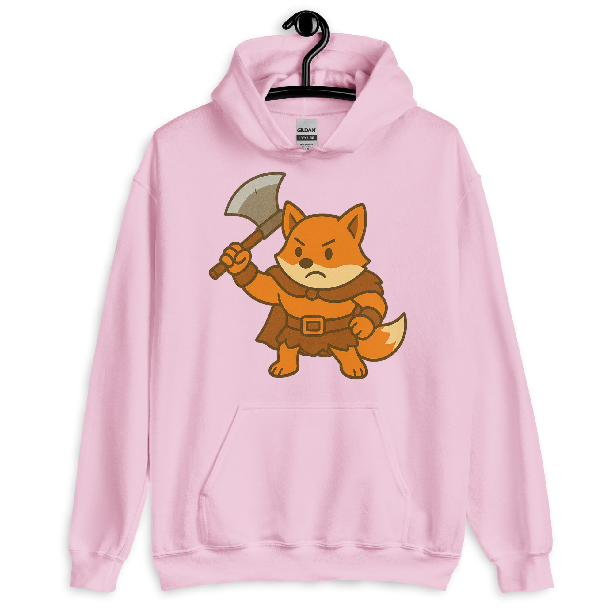 Fox Barbarian - DTF-Unisex-Kapuzenpullover – Bild 22