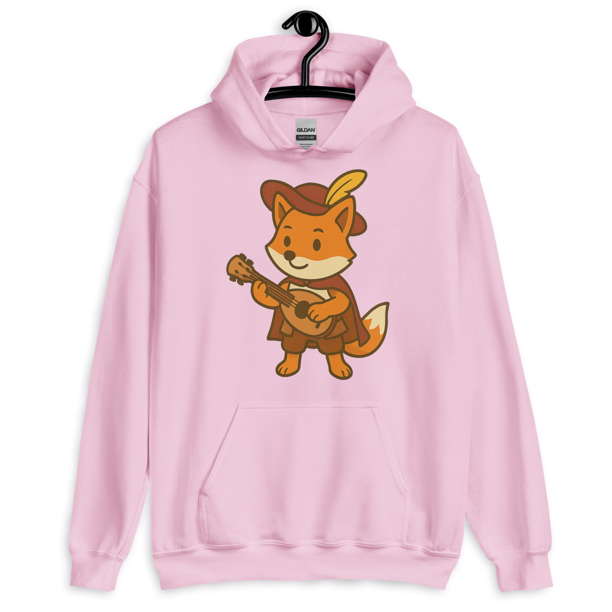 Fox Bard - DTF-Unisex-Kapuzenpullover – Bild 22