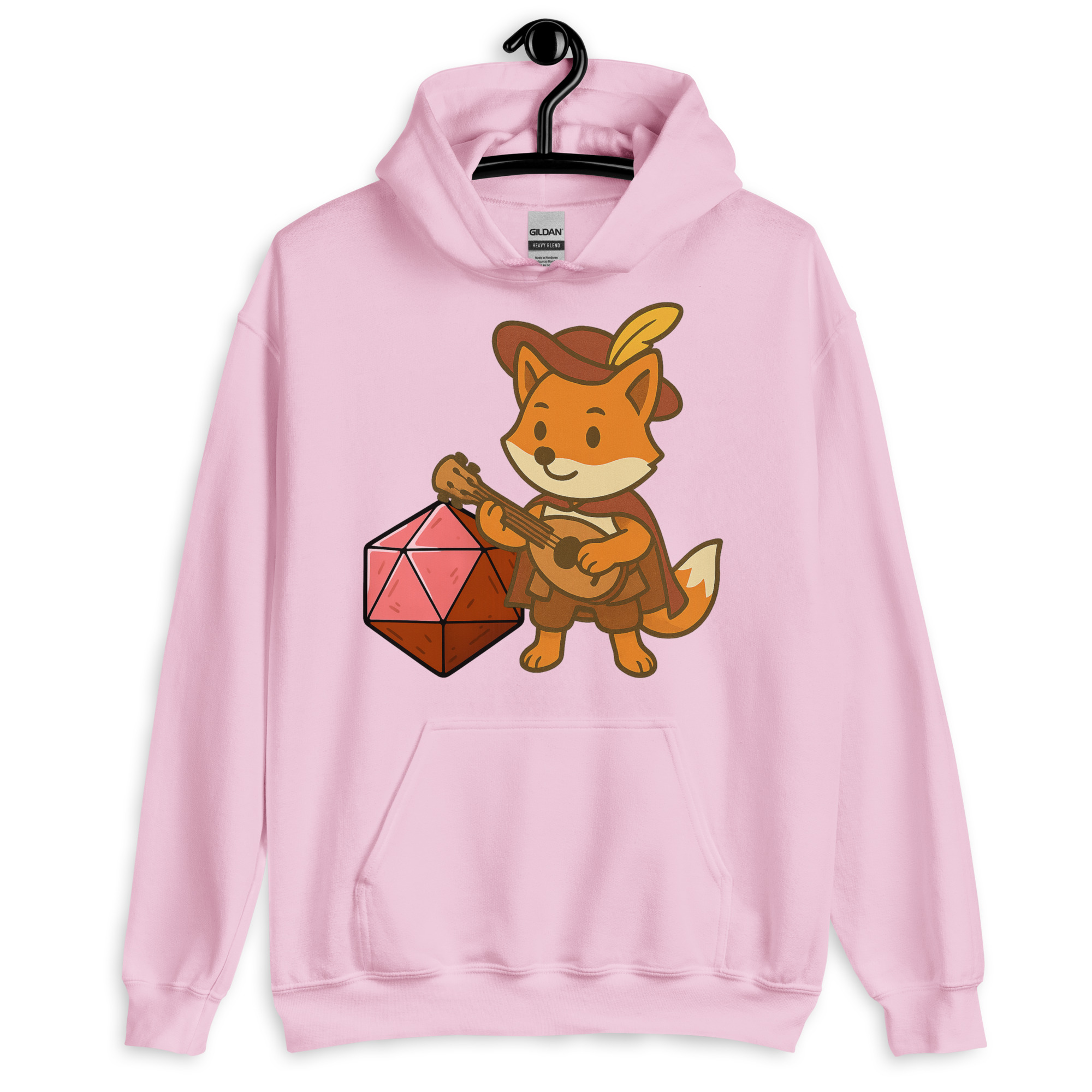 Dicefox Bard - DTF-Unisex-Kapuzenpullover – Bild 22