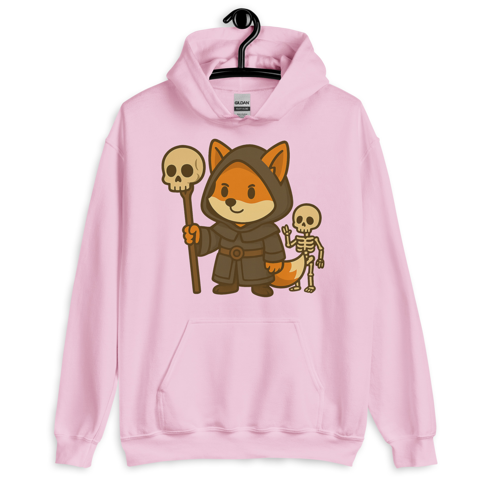 Fox Necromancer - DTF-Unisex-Kapuzenpullover – Bild 22