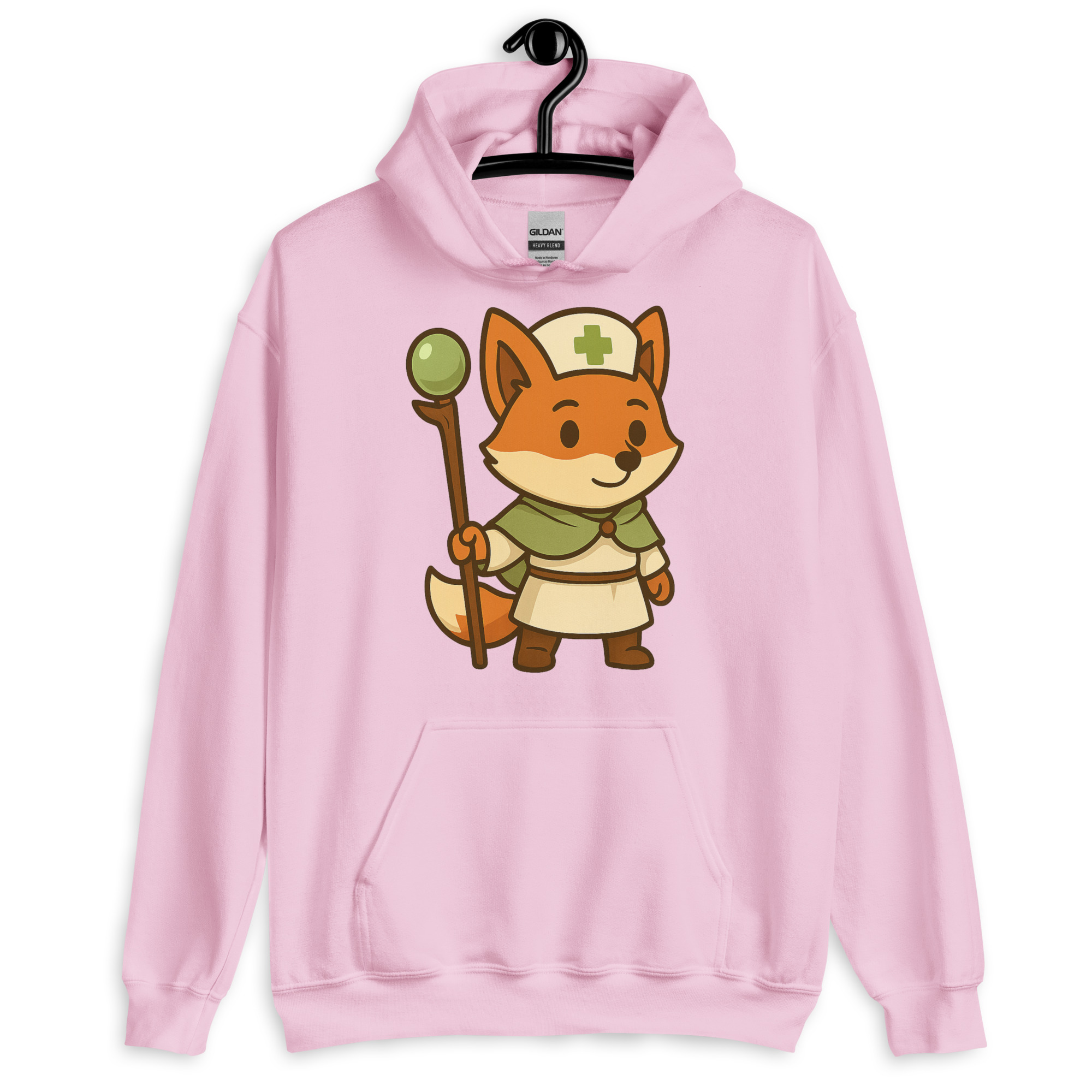 Fox Cleric - DTF-Unisex-Kapuzenpullover – Bild 22