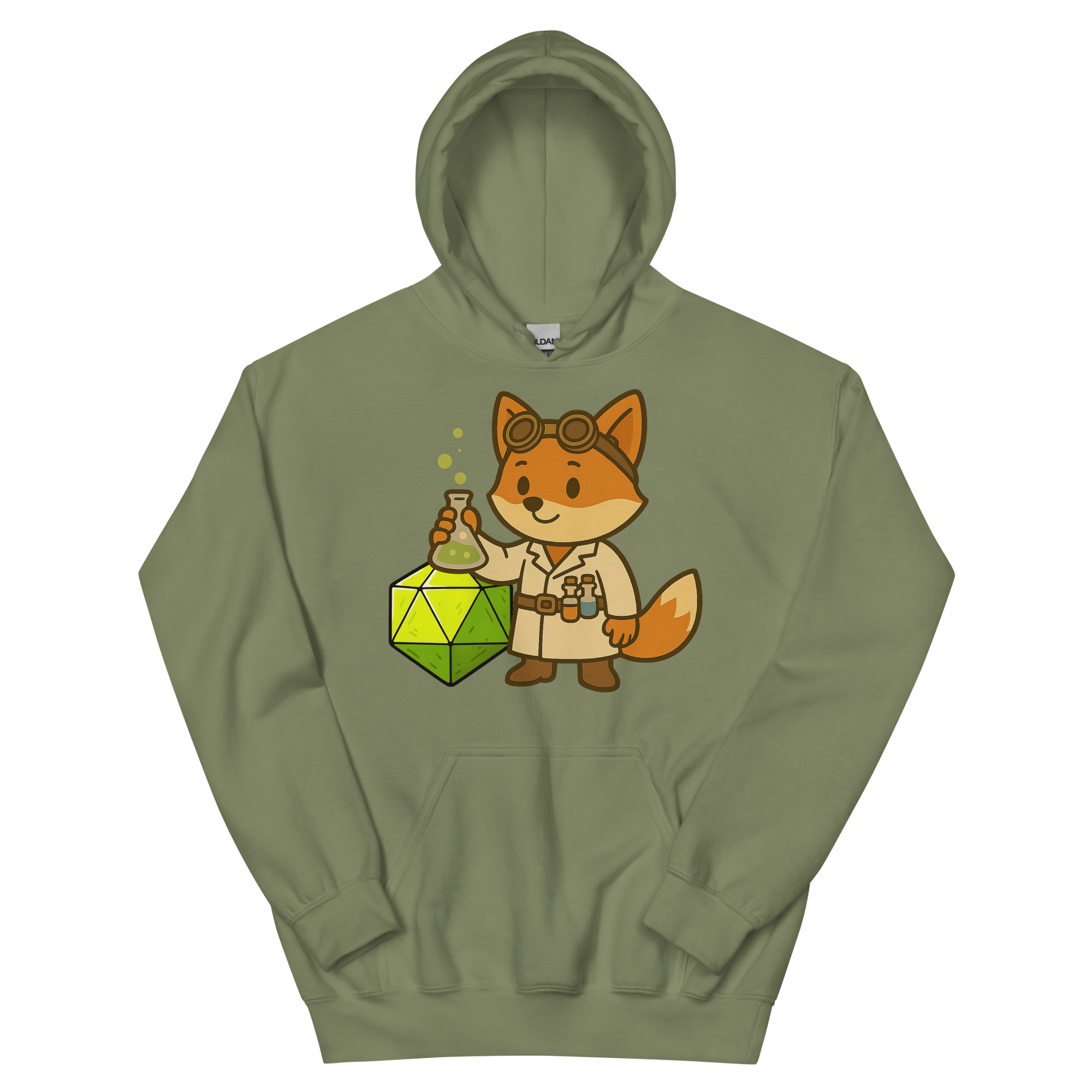 Dicefox Alchemist - DTF-Unisex-Kapuzenpullover – Bild 15
