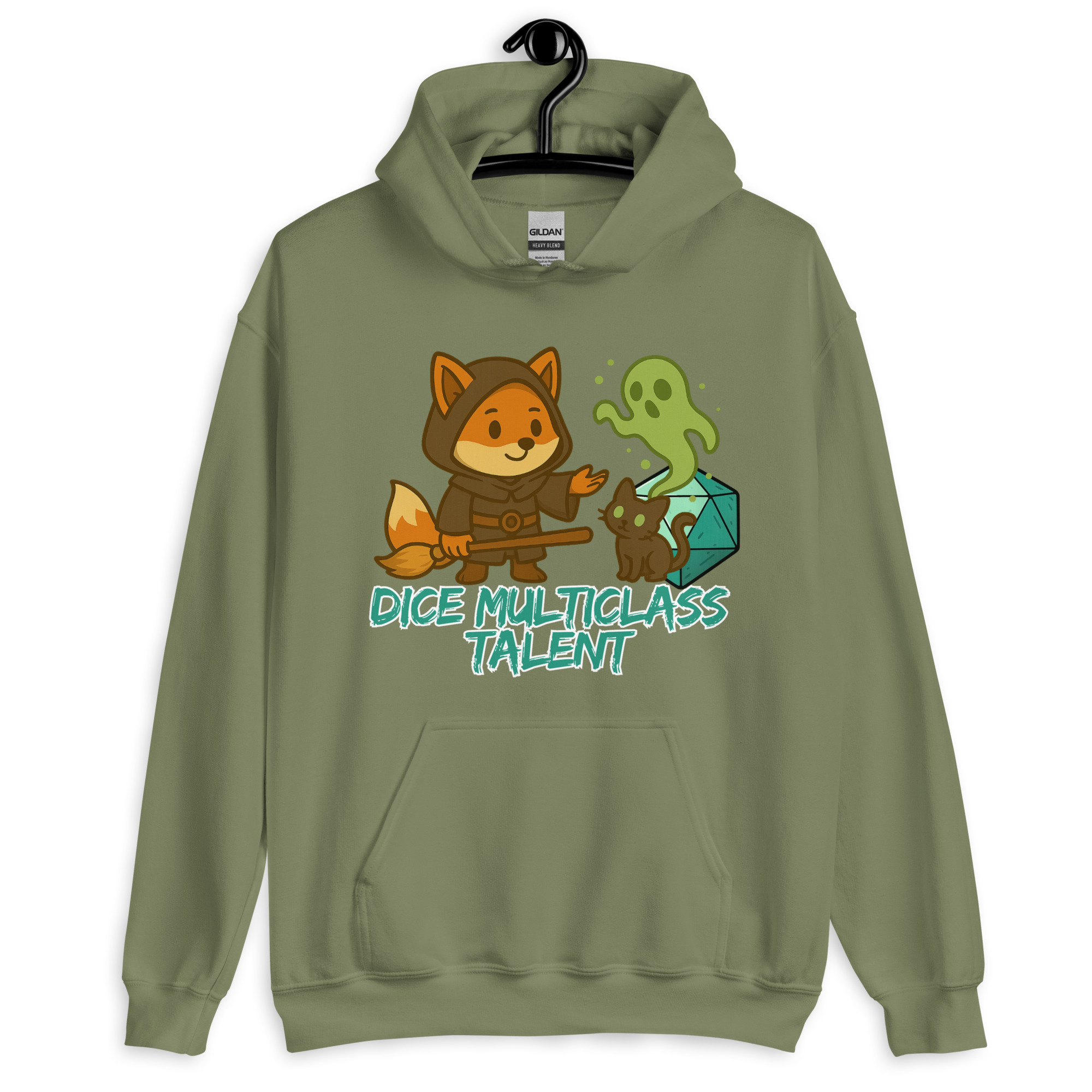 Dice Multiclass Talent - DTF-Unisex-Kapuzenpullover – Bild 15