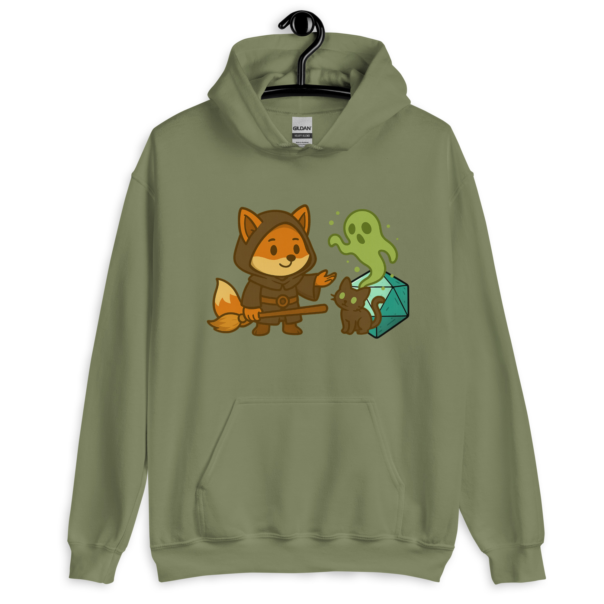 Dicefox Multiclass Talent - DTF-Unisex-Kapuzenpullover – Bild 15