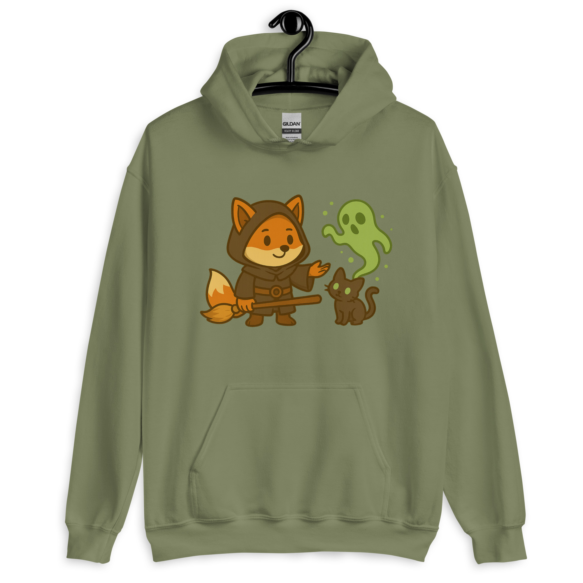 Fox Multiclass Talent - DTF-Unisex-Kapuzenpullover – Bild 15