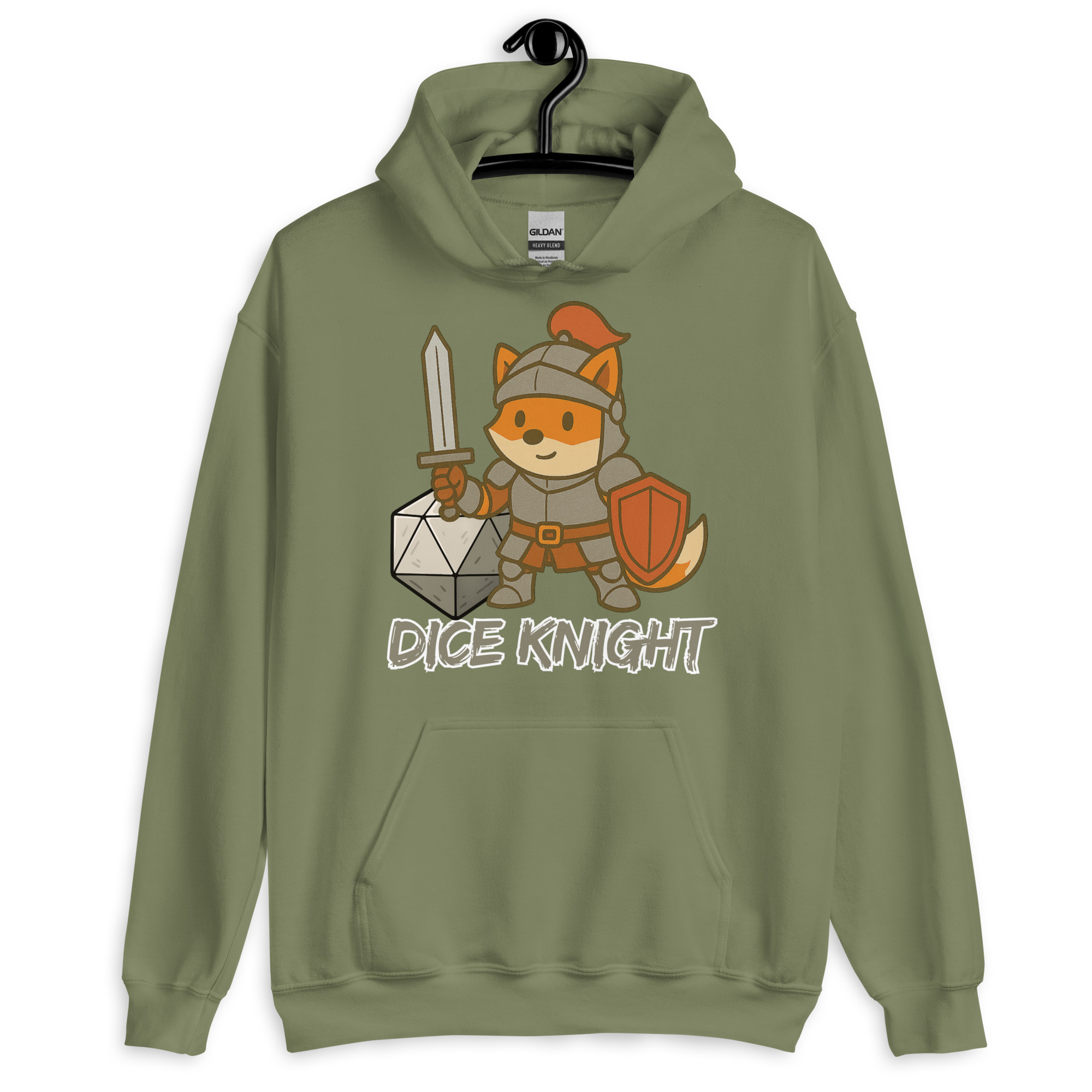 Dice Knight - DTF-Unisex-Kapuzenpullover – Bild 16