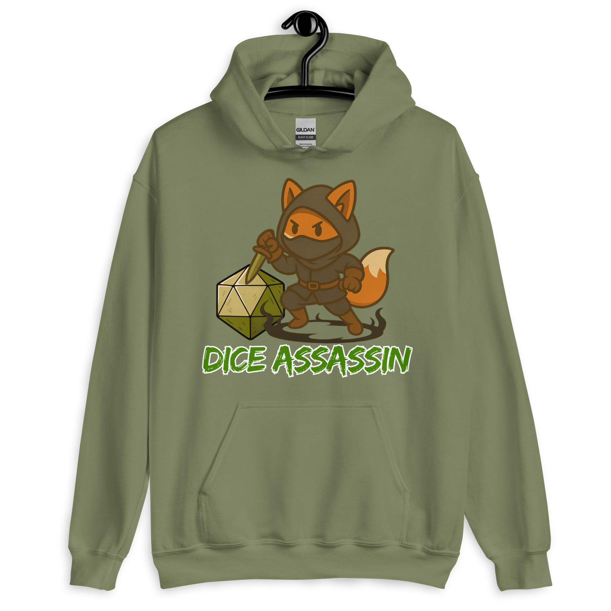 Dice Assassin - DTF-Unisex-Kapuzenpullover – Bild 16