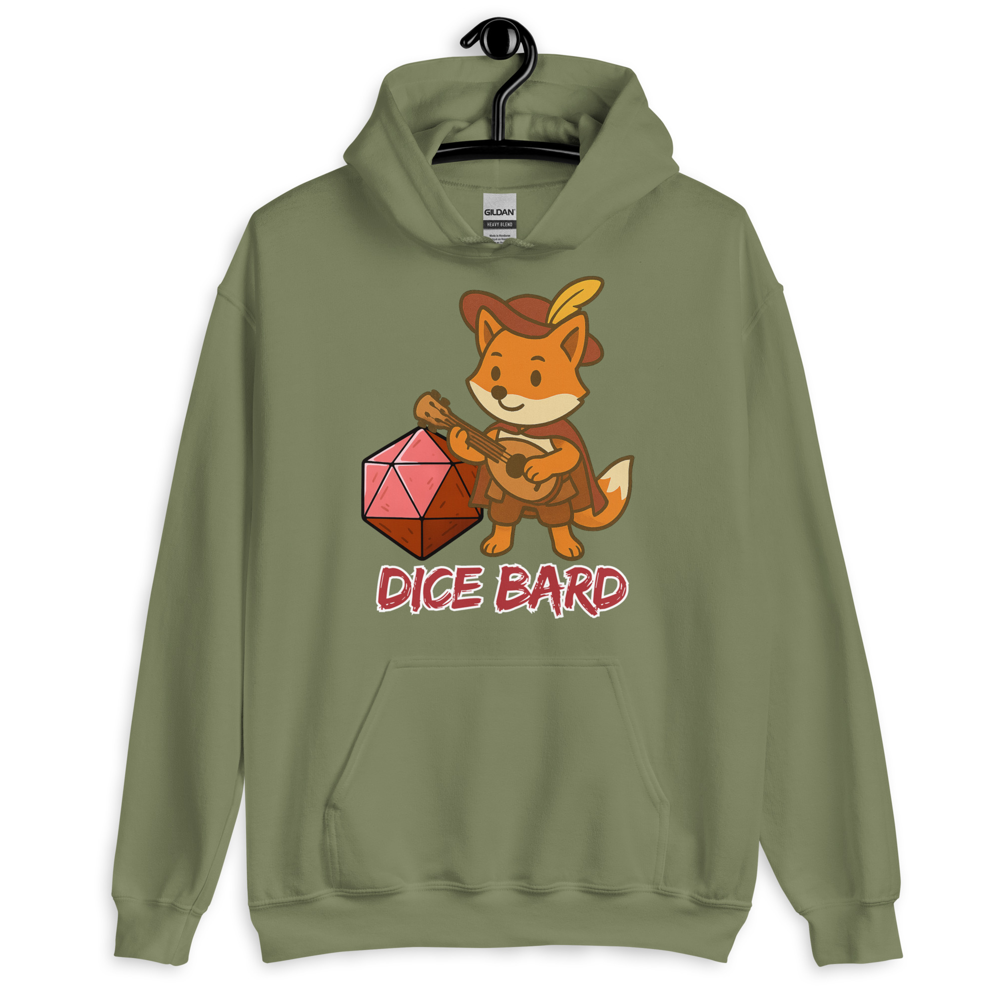 Dice Bard - DTF-Unisex-Kapuzenpullover – Bild 16