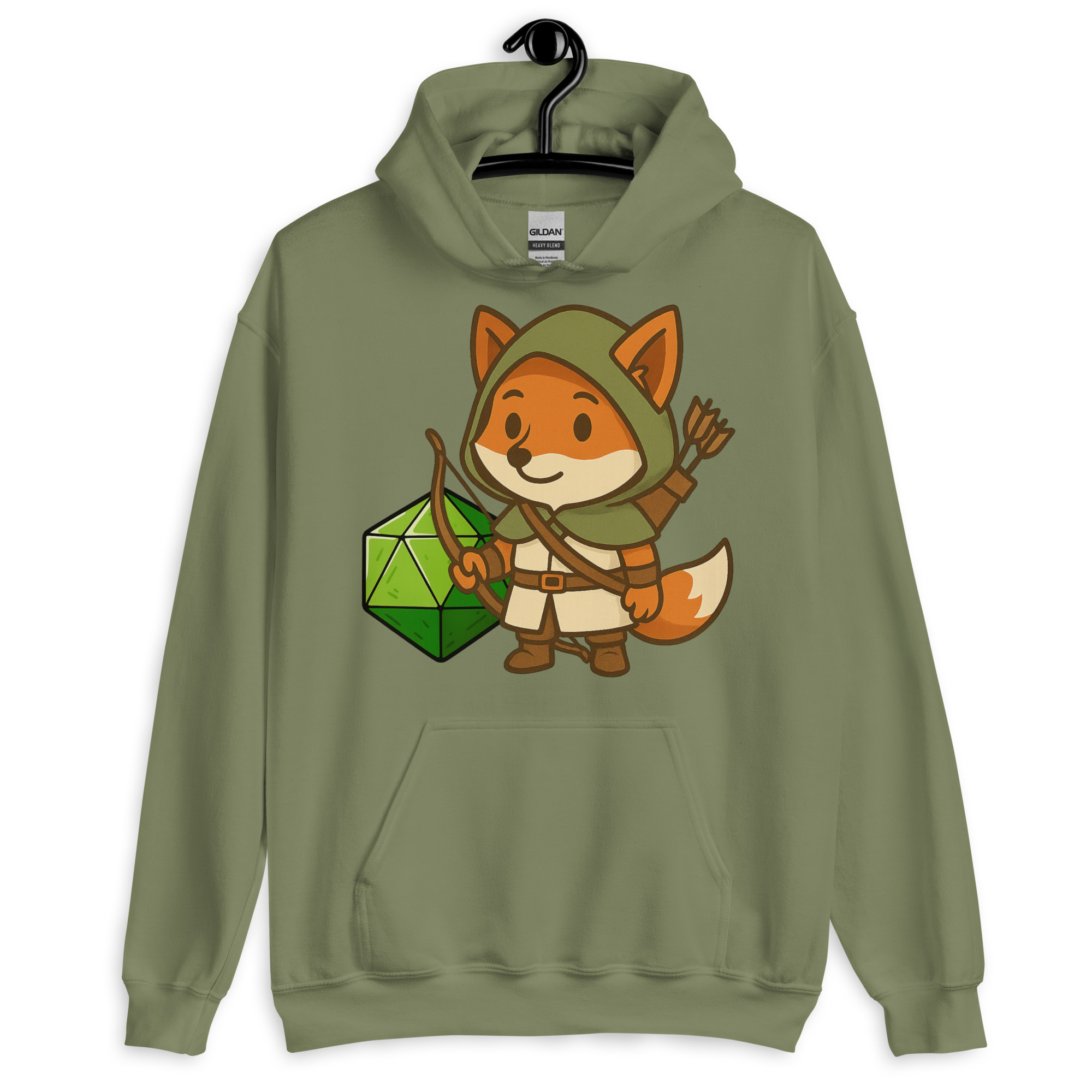 Dicefox Ranger - DTF-Unisex-Kapuzenpullover – Bild 16