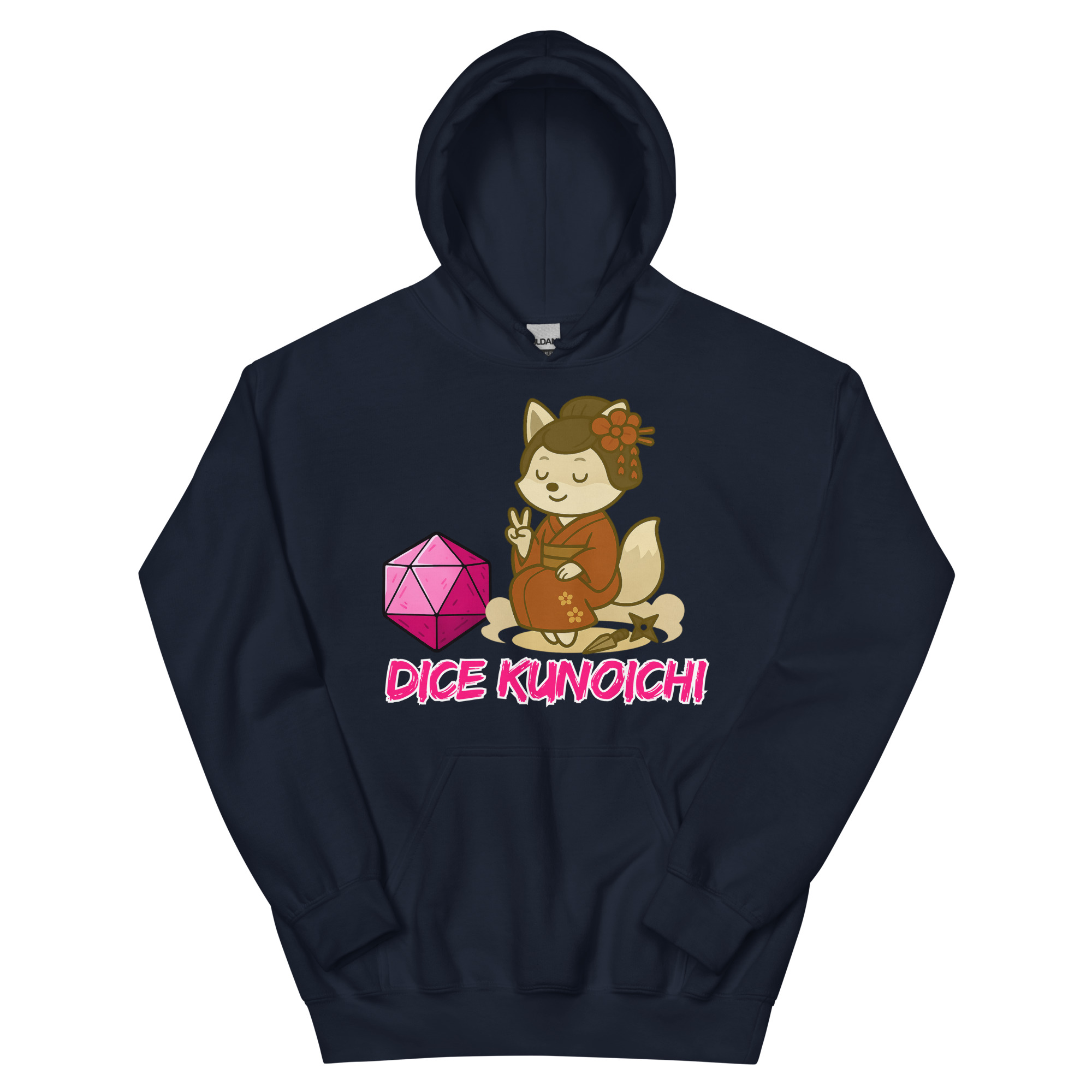 Dice Kunoishi - DTF-Unisex-Kapuzenpullover – Bild 3