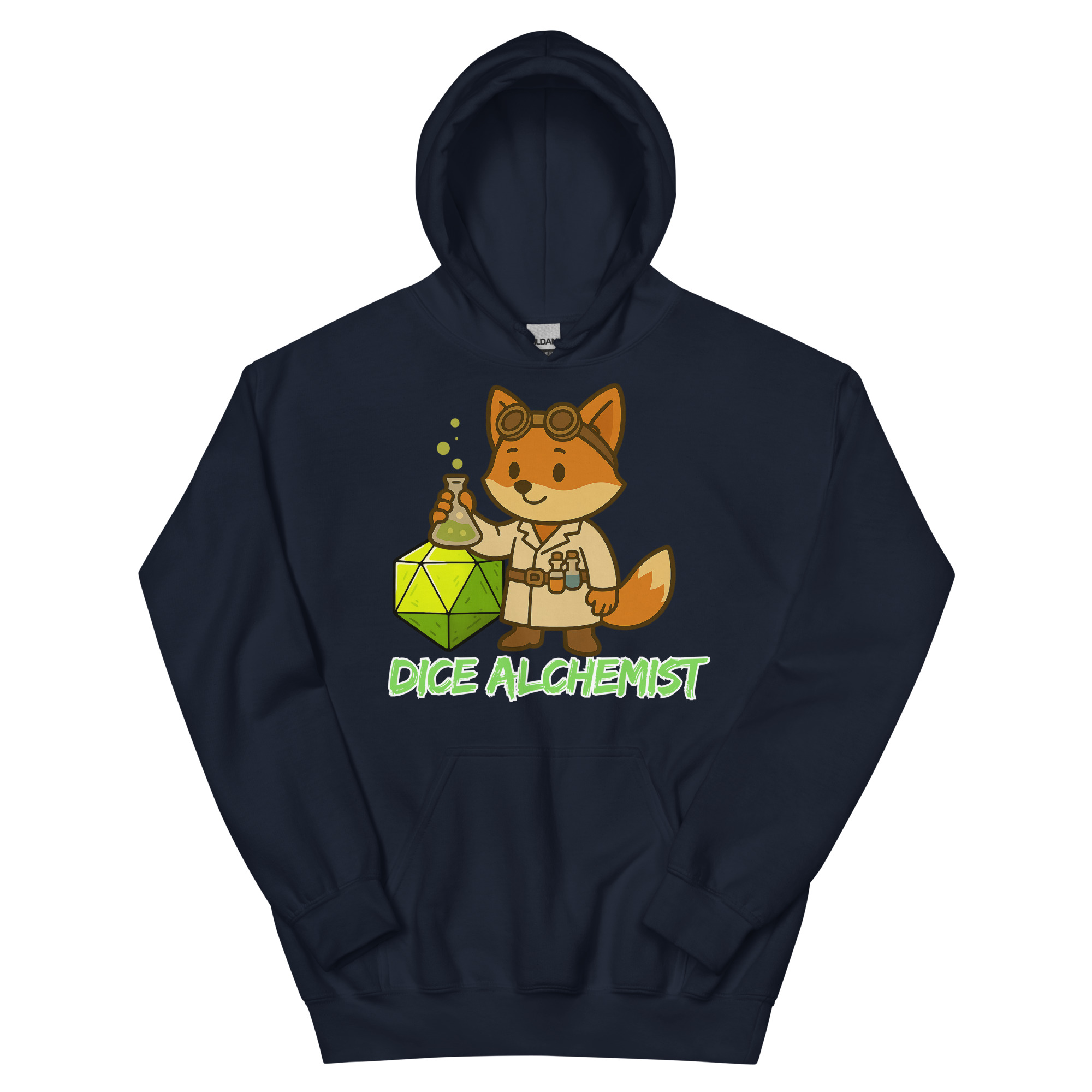 Dice Alchemist - DTF-Unisex-Kapuzenpullover – Bild 3