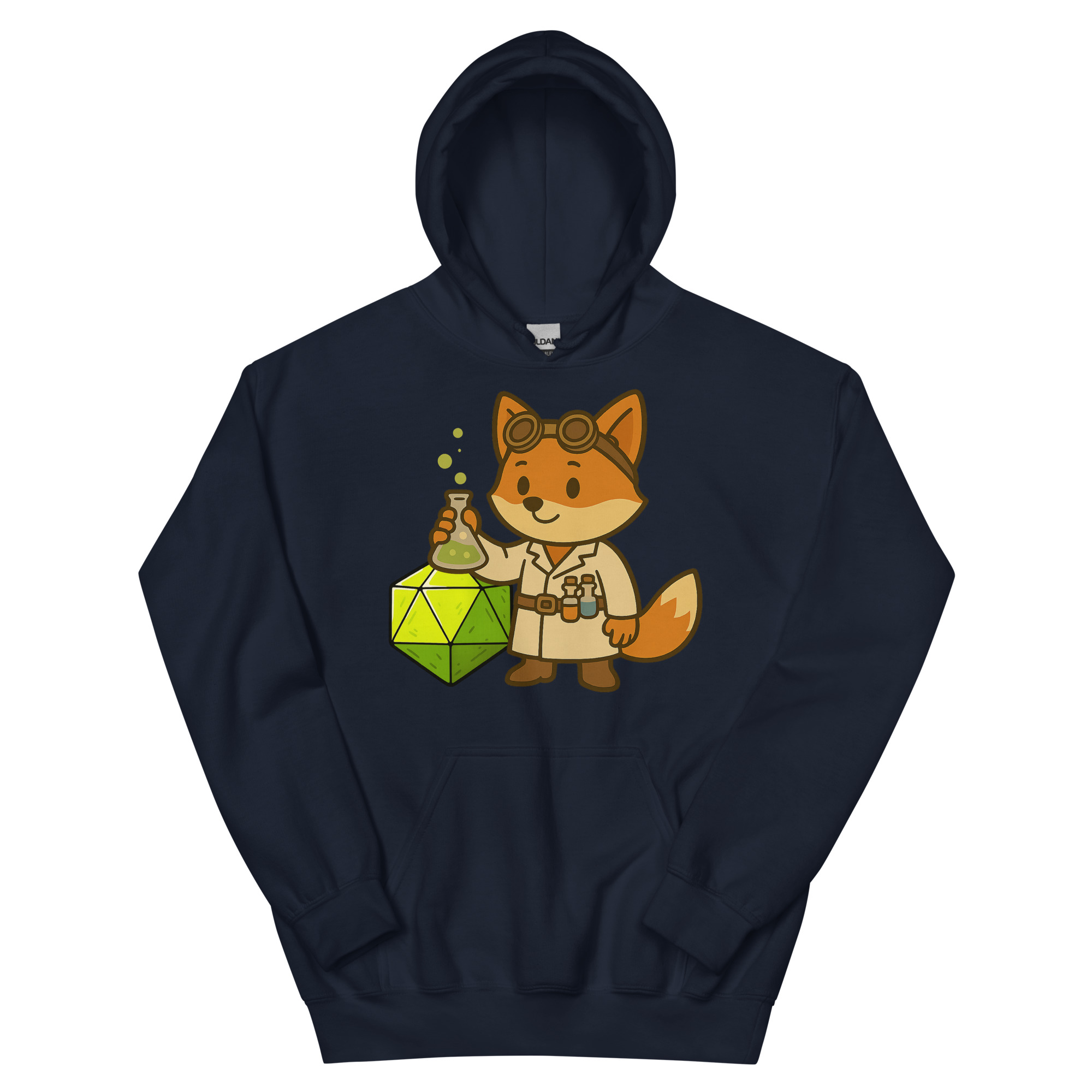 Dicefox Alchemist - DTF-Unisex-Kapuzenpullover – Bild 3