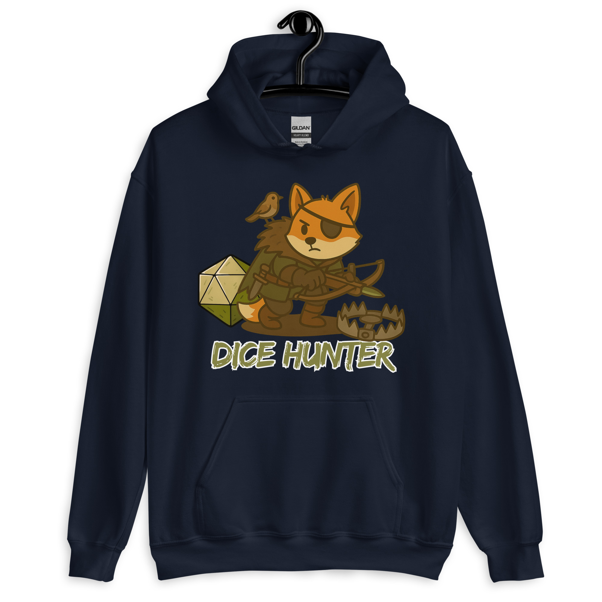 Dice Hunter - DTF-Unisex-Kapuzenpullover – Bild 4