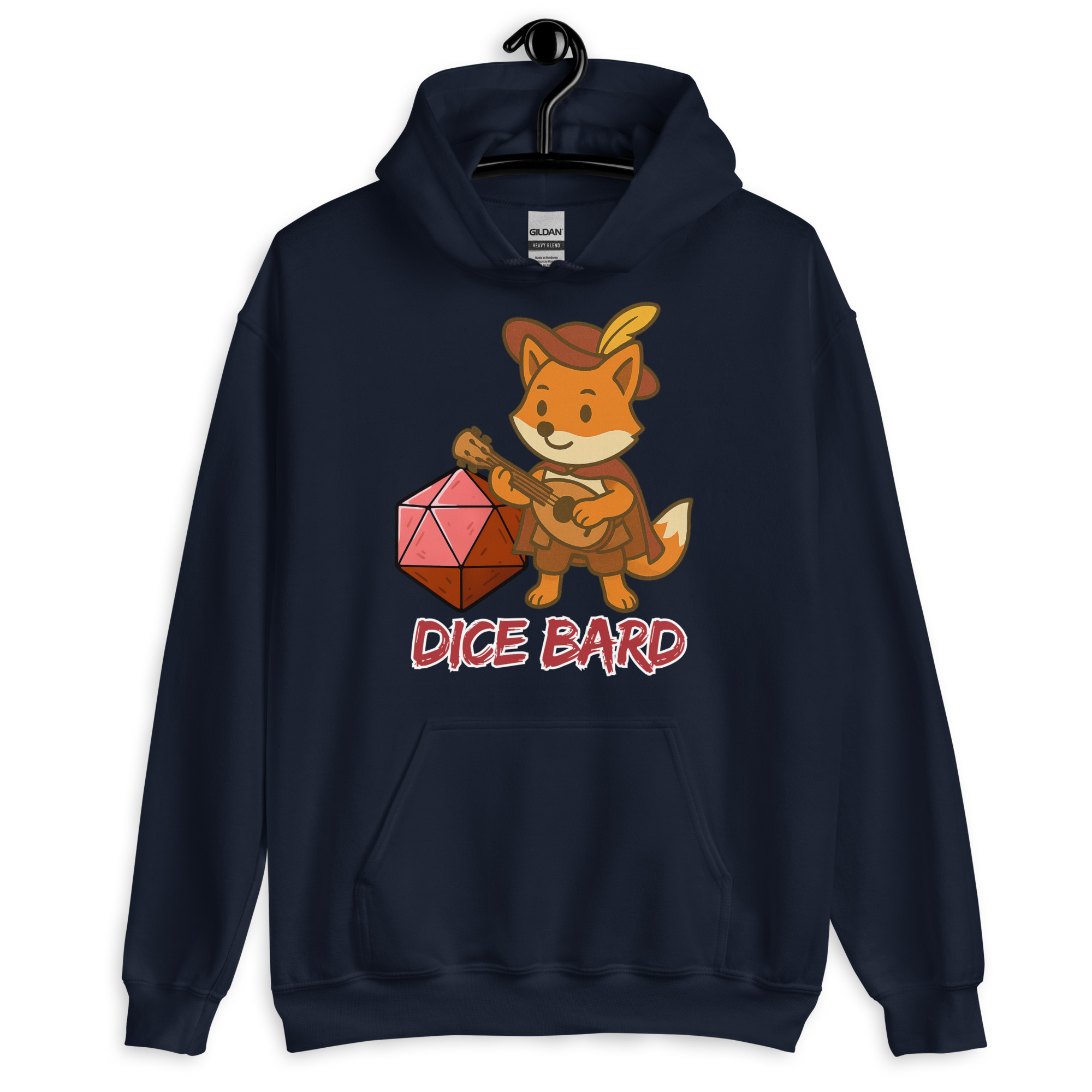 Dice Bard - DTF-Unisex-Kapuzenpullover – Bild 4