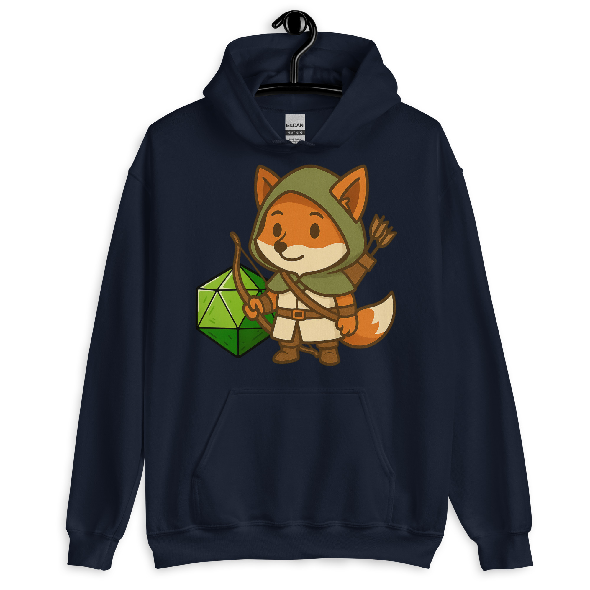Dicefox Ranger - DTF-Unisex-Kapuzenpullover – Bild 4