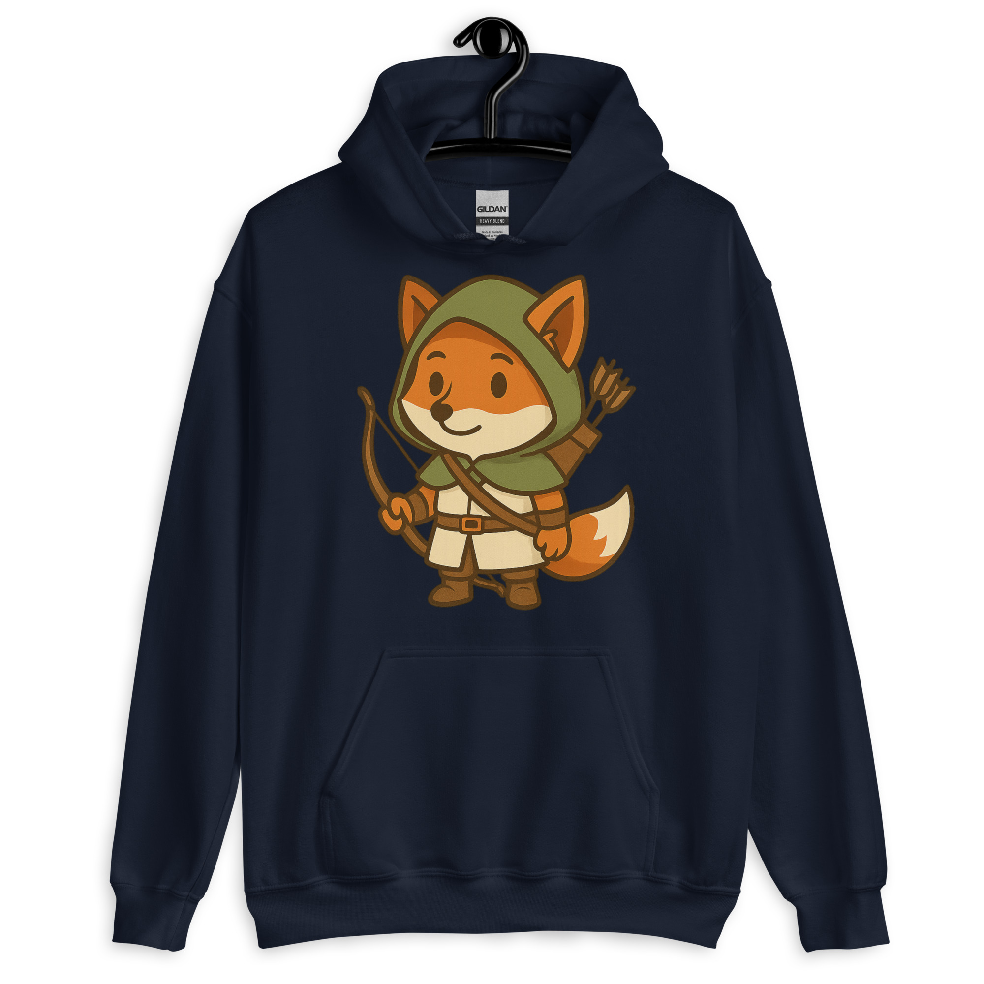 Fox Ranger - DTF-Unisex-Kapuzenpullover – Bild 4
