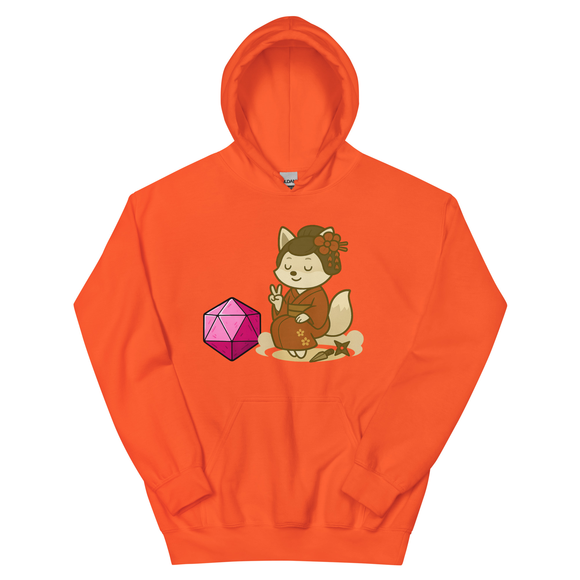 Dicefox Konoishi - DTF-Unisex-Kapuzenpullover – Bild 13