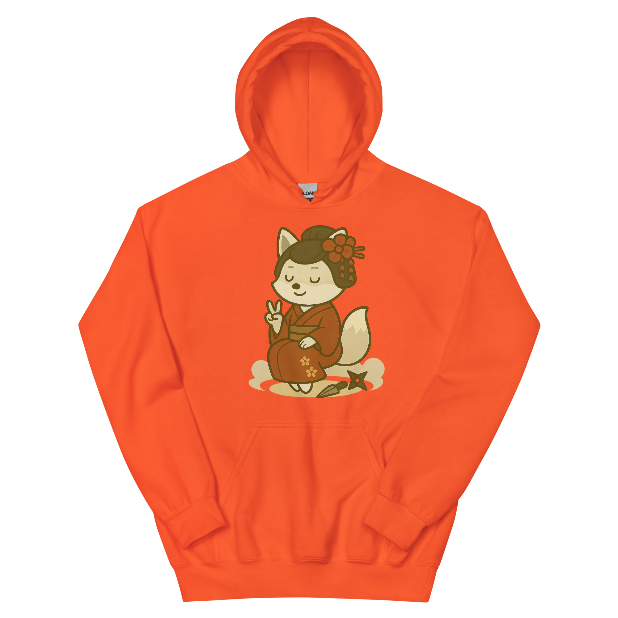 Fox Kunoishi - DTF-Unisex-Kapuzenpullover – Bild 13