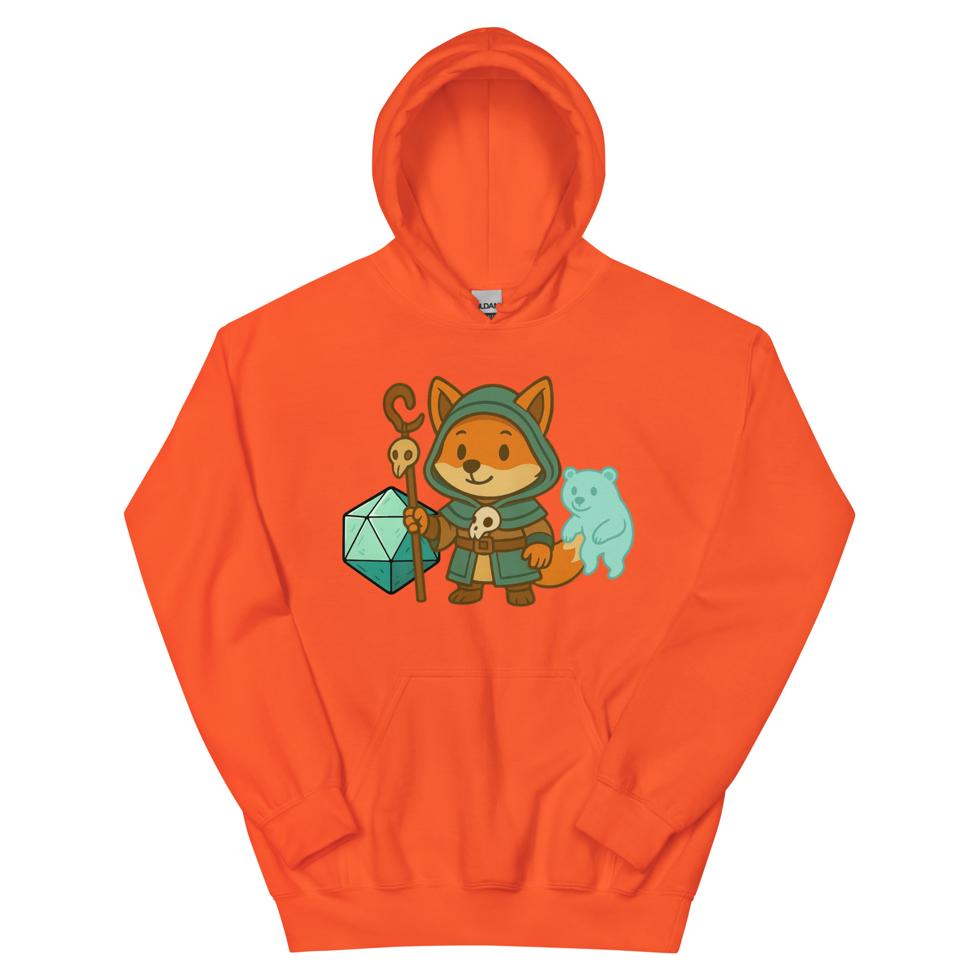 Dicefox Shaman - DTF-Unisex-Kapuzenpullover – Bild 13