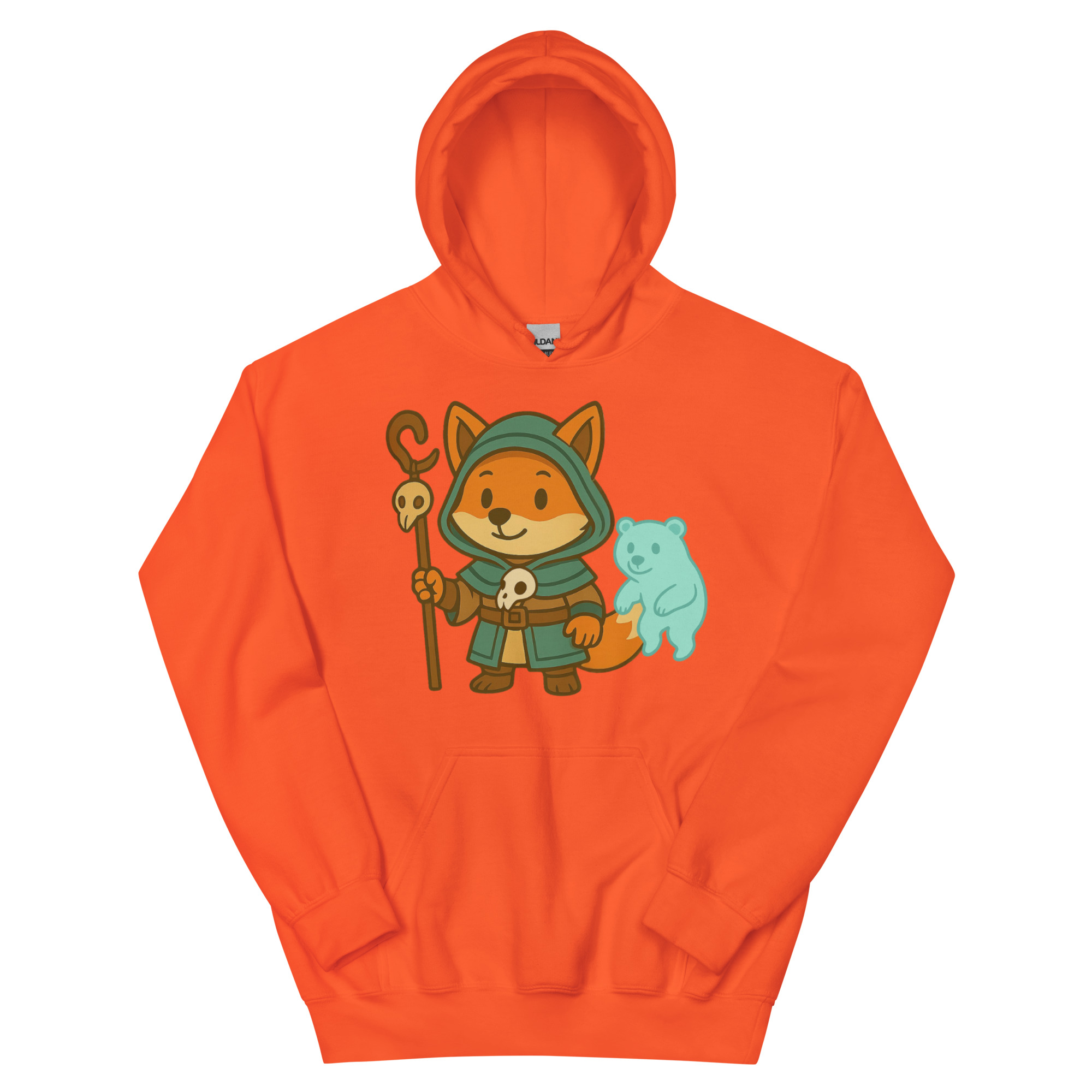 Fox Shaman - DTF-Unisex-Kapuzenpullover – Bild 13