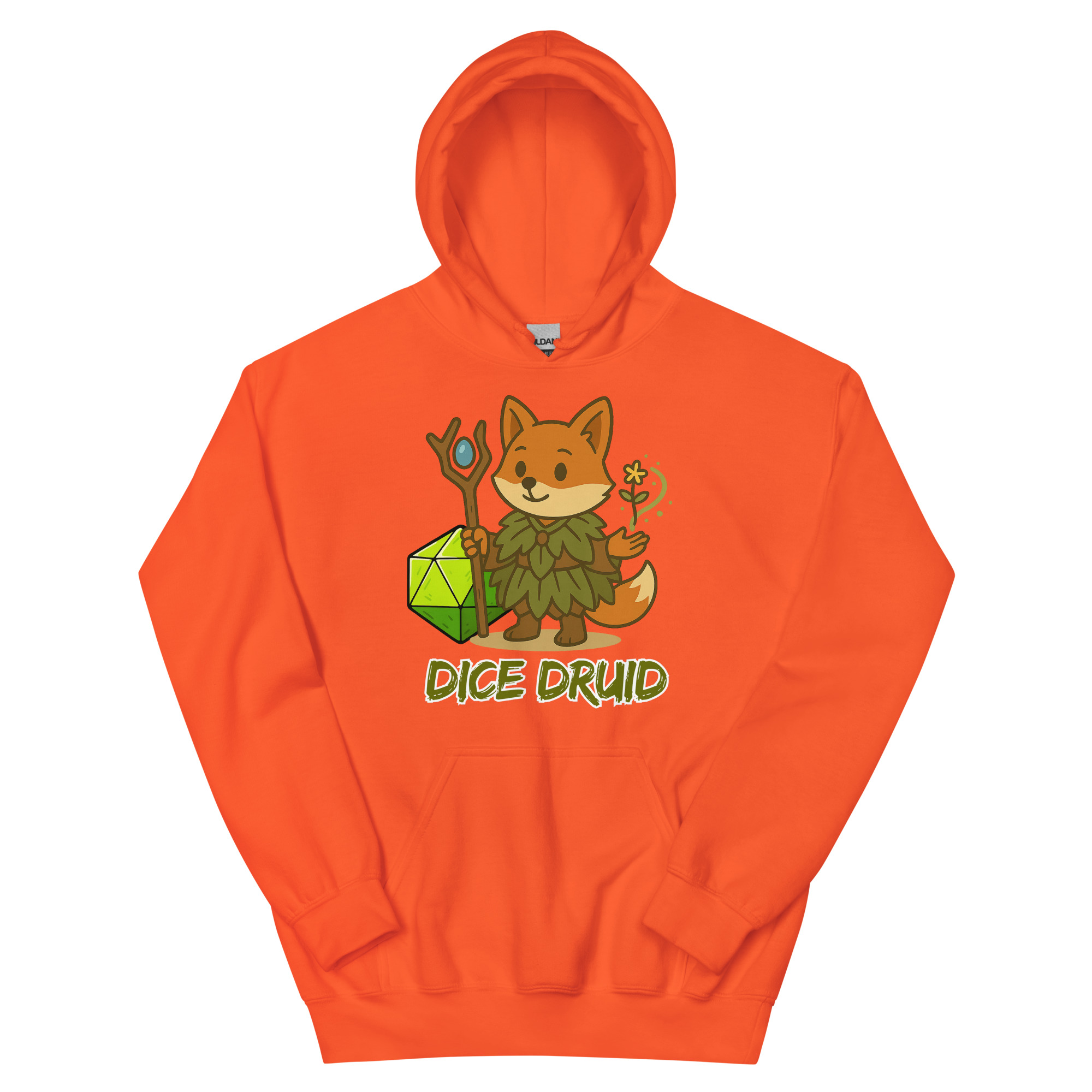 Dice Druid - DTF-Unisex-Kapuzenpullover – Bild 13