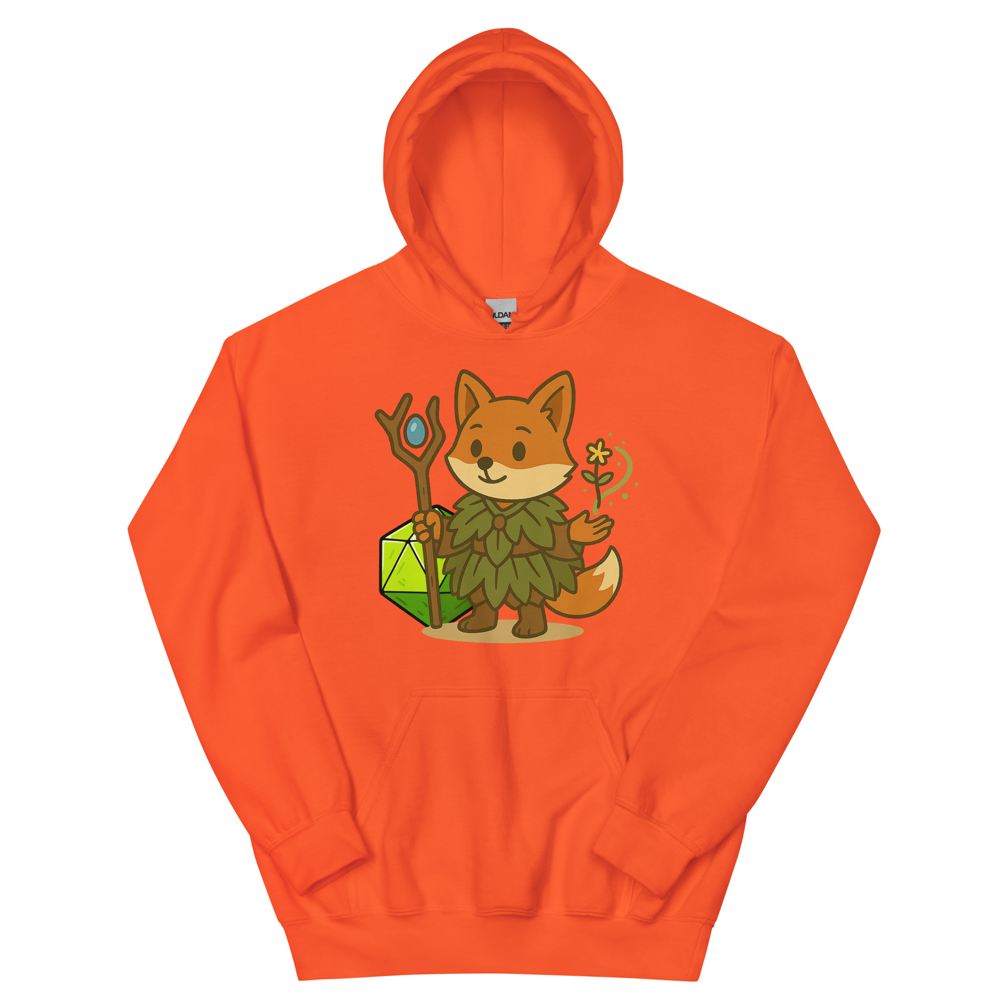 Dicefox Druid - DTF-Unisex-Kapuzenpullover – Bild 13